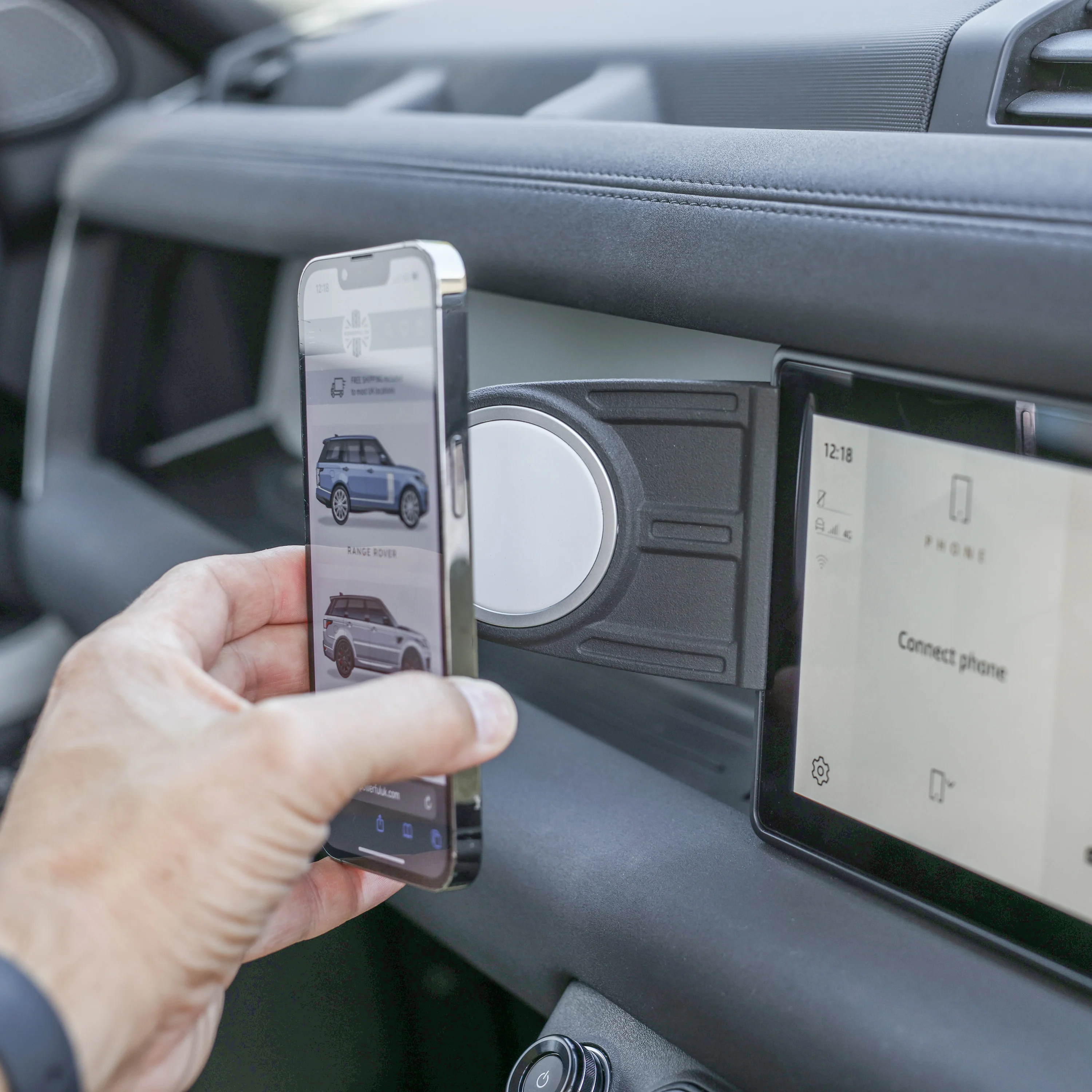 10" Infotainment Screen Phone Mount for Land Rover Defender L663 - EARLY Magsafe Version - Image 7