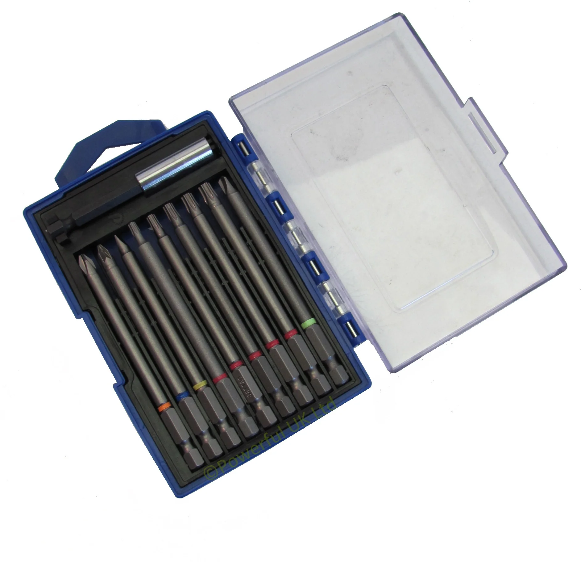 10 Piece Extended Screwdriver Bit Set - Image 2