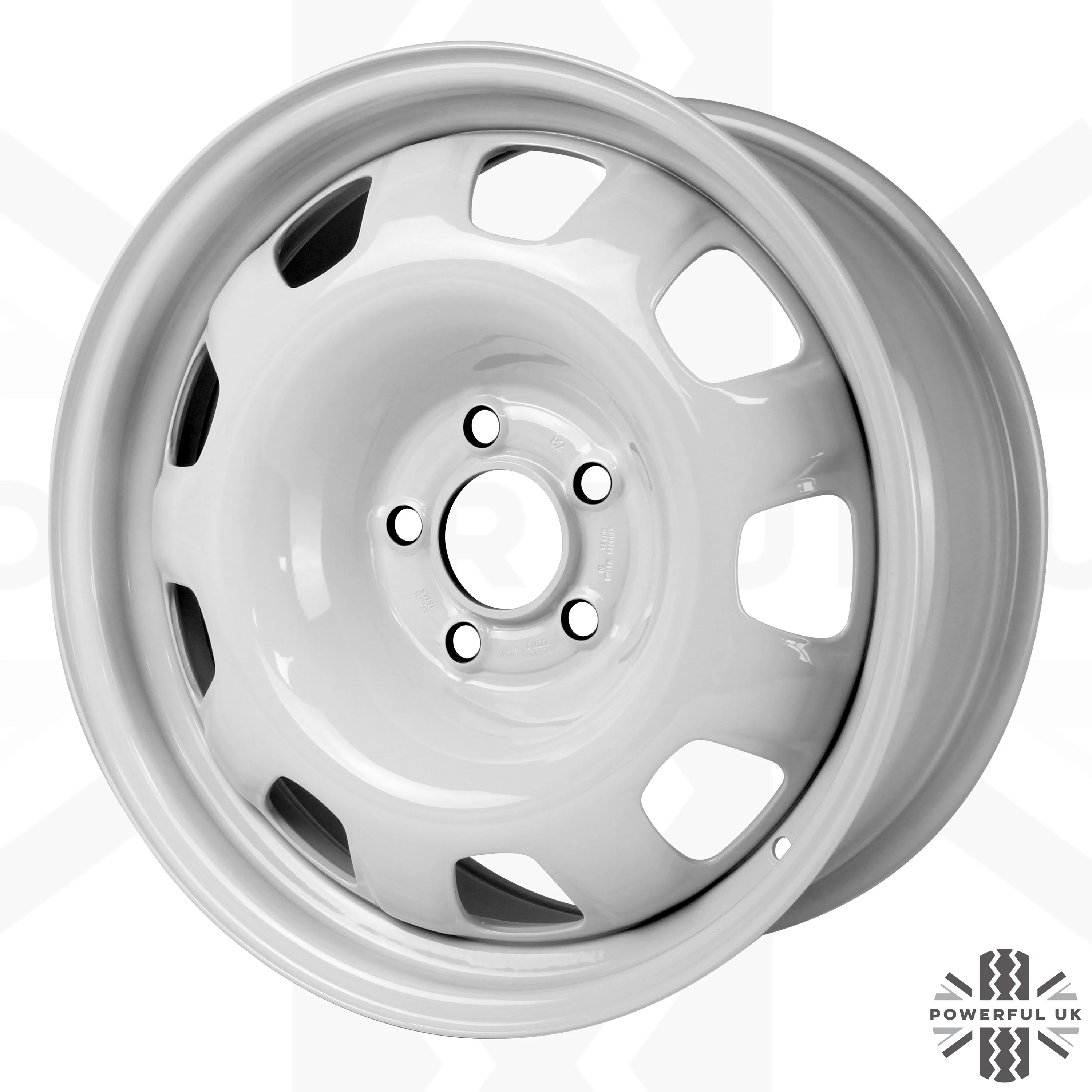 Genuine 18" Steel Wheels - White - Set of 4 for Land Rover Defender L663 - Image 7