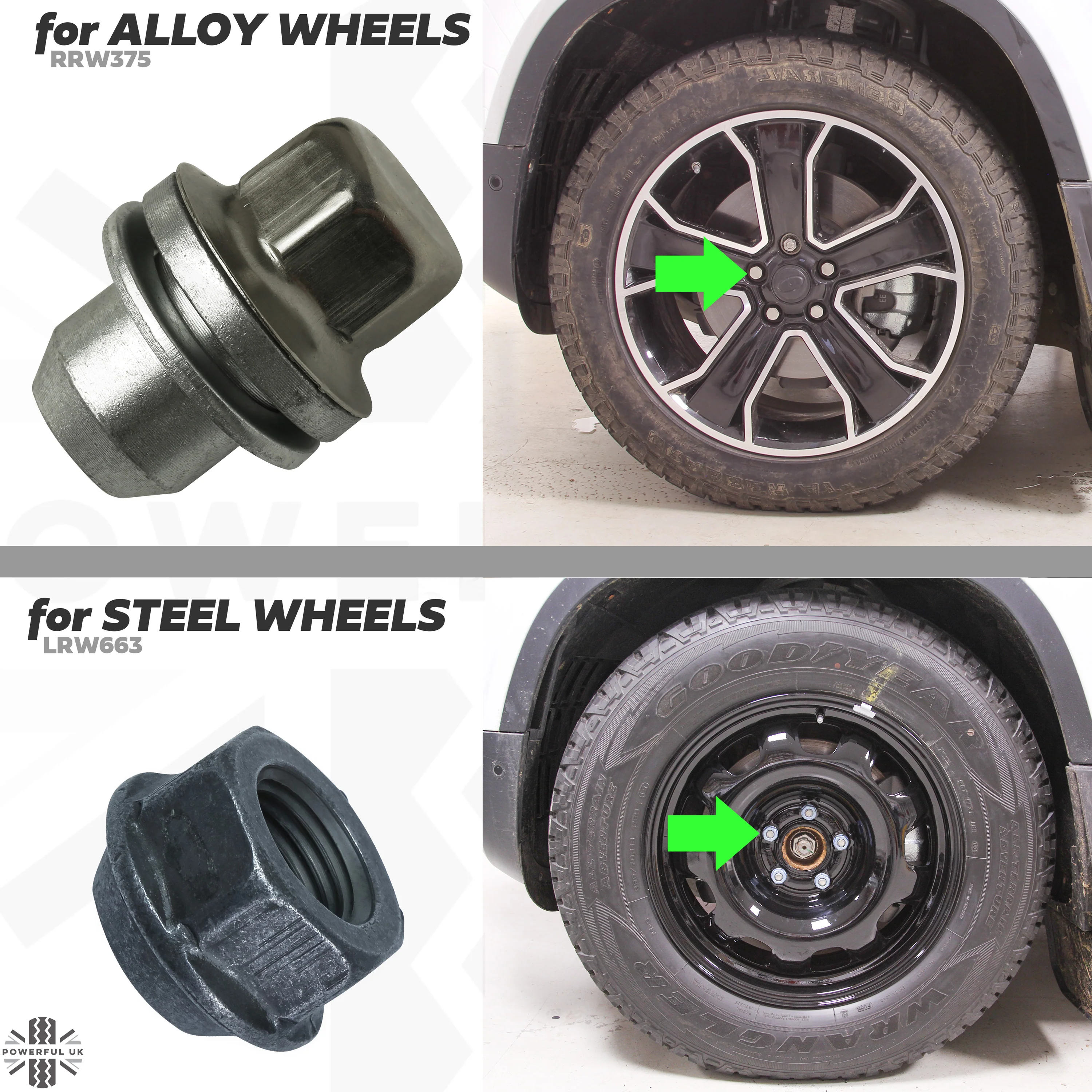 1pc Wheel nut for Land Rover Defender L663 - Image 4