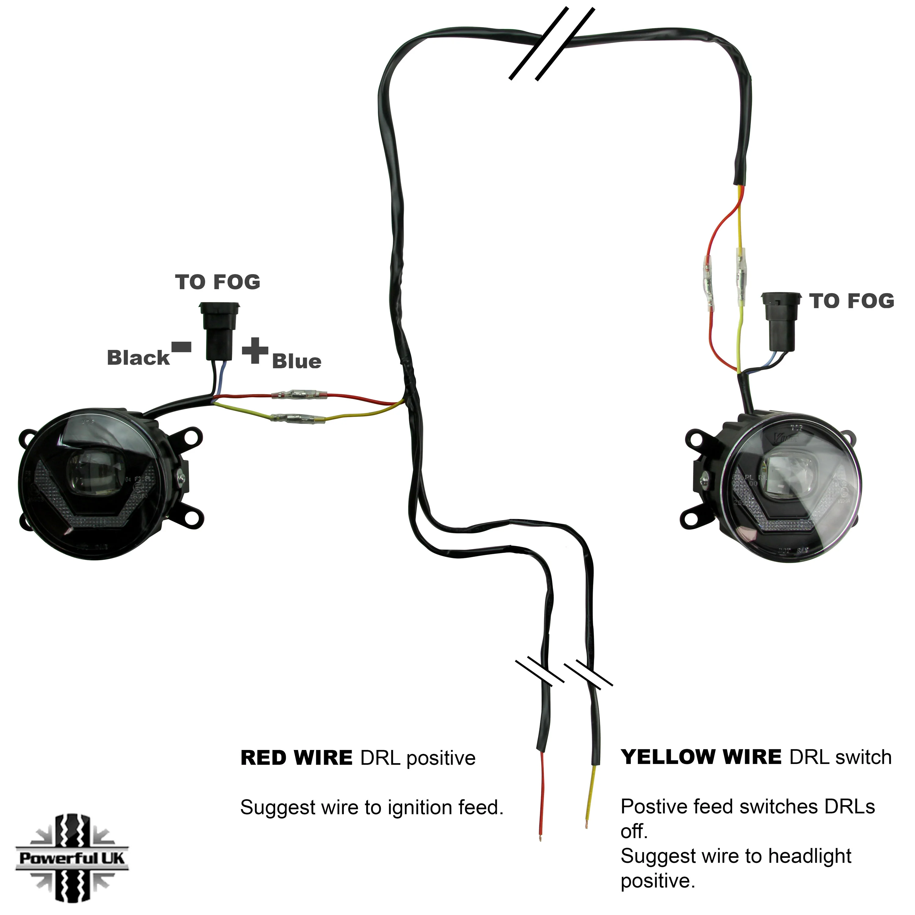 2 in 1 LED Fog/DRL lamp - Type 2 - for Nissan Navara D40 - Image 8