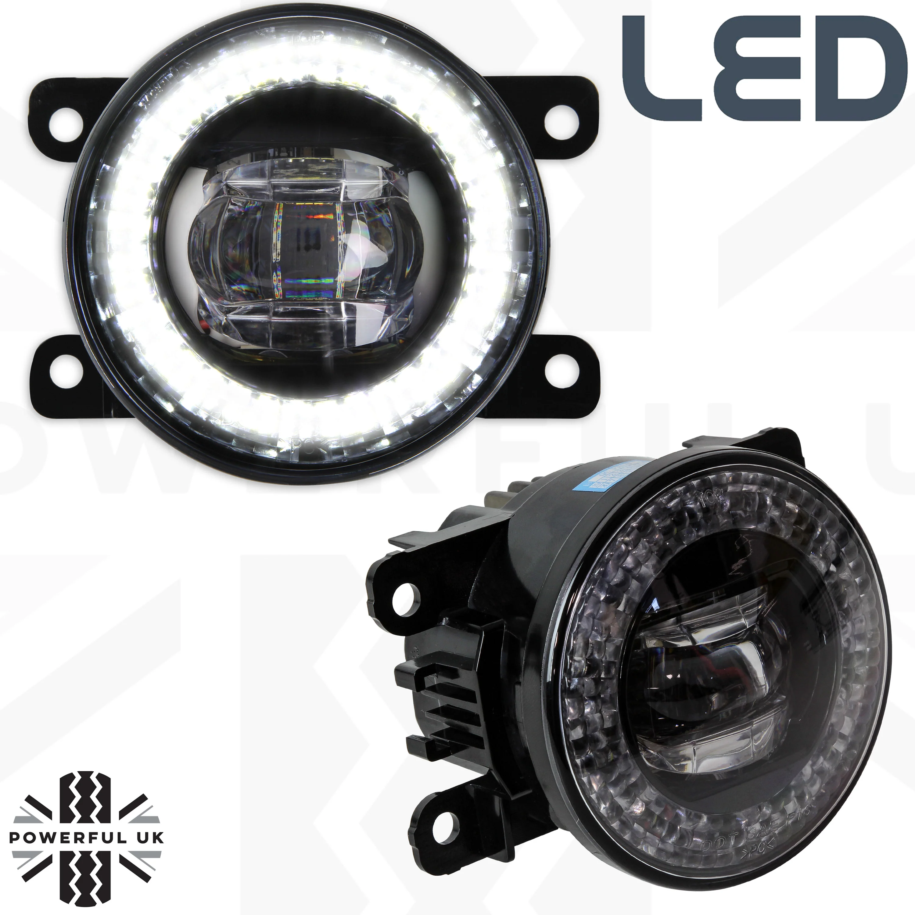 2 in 1 LED Fog/DRL lamp - Type 5 - for Nissan Navara D40 - Image 11