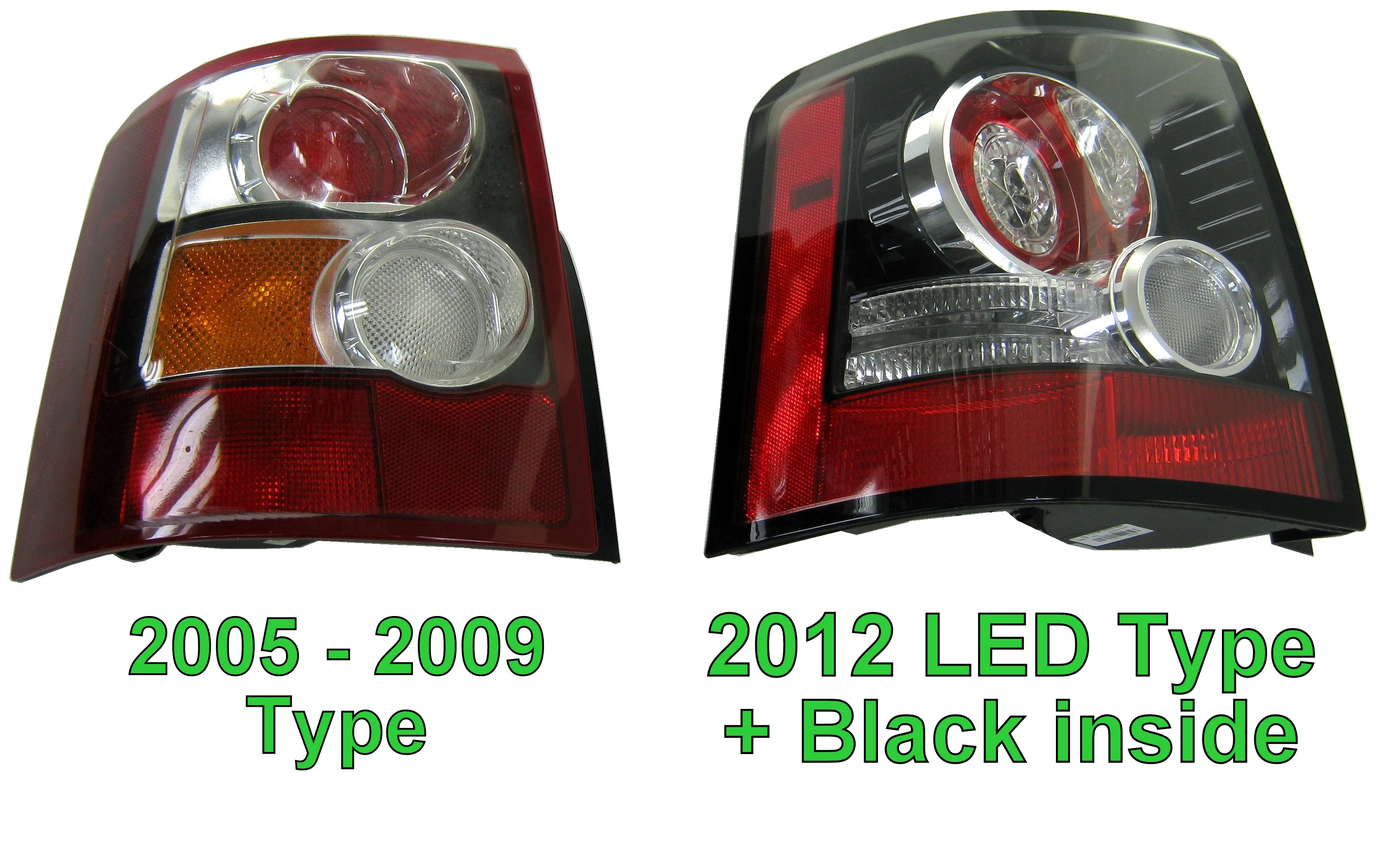 2012 Spec Rear LED Light Kit (includes reisistor looms) for Range Rover Sport L320 2005-09 - Aftermarket - Image 7