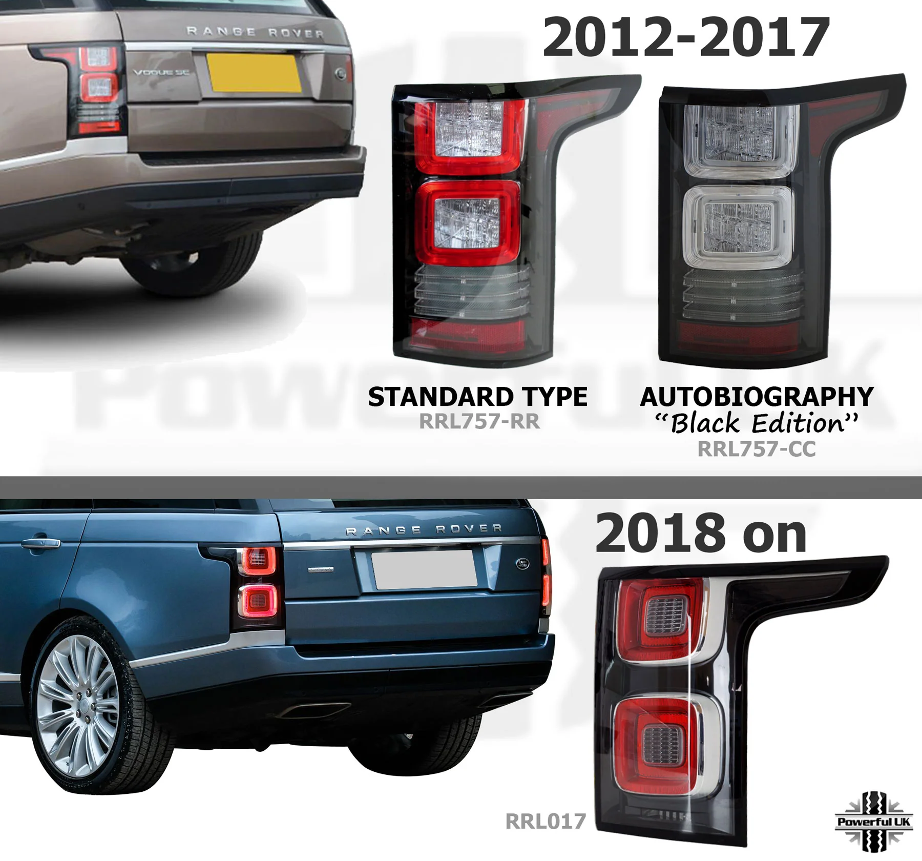 2018 Facelift Rear Light - Left for Range Rover L405 - Image 6