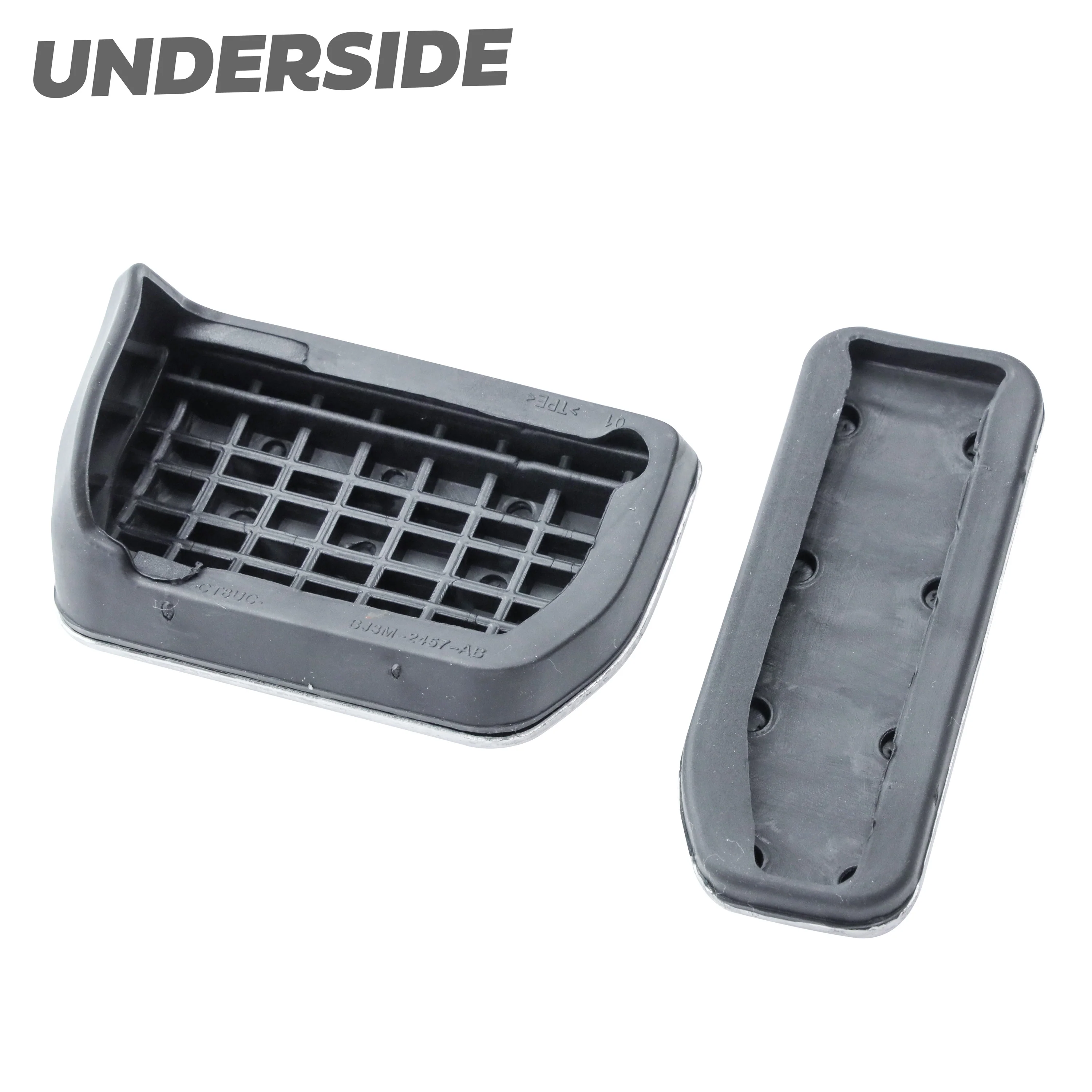 '2021 Look' Foot Pedal Covers (2pc Automatic) for Land Rover Discovery Sport 2014-20 - Image 5