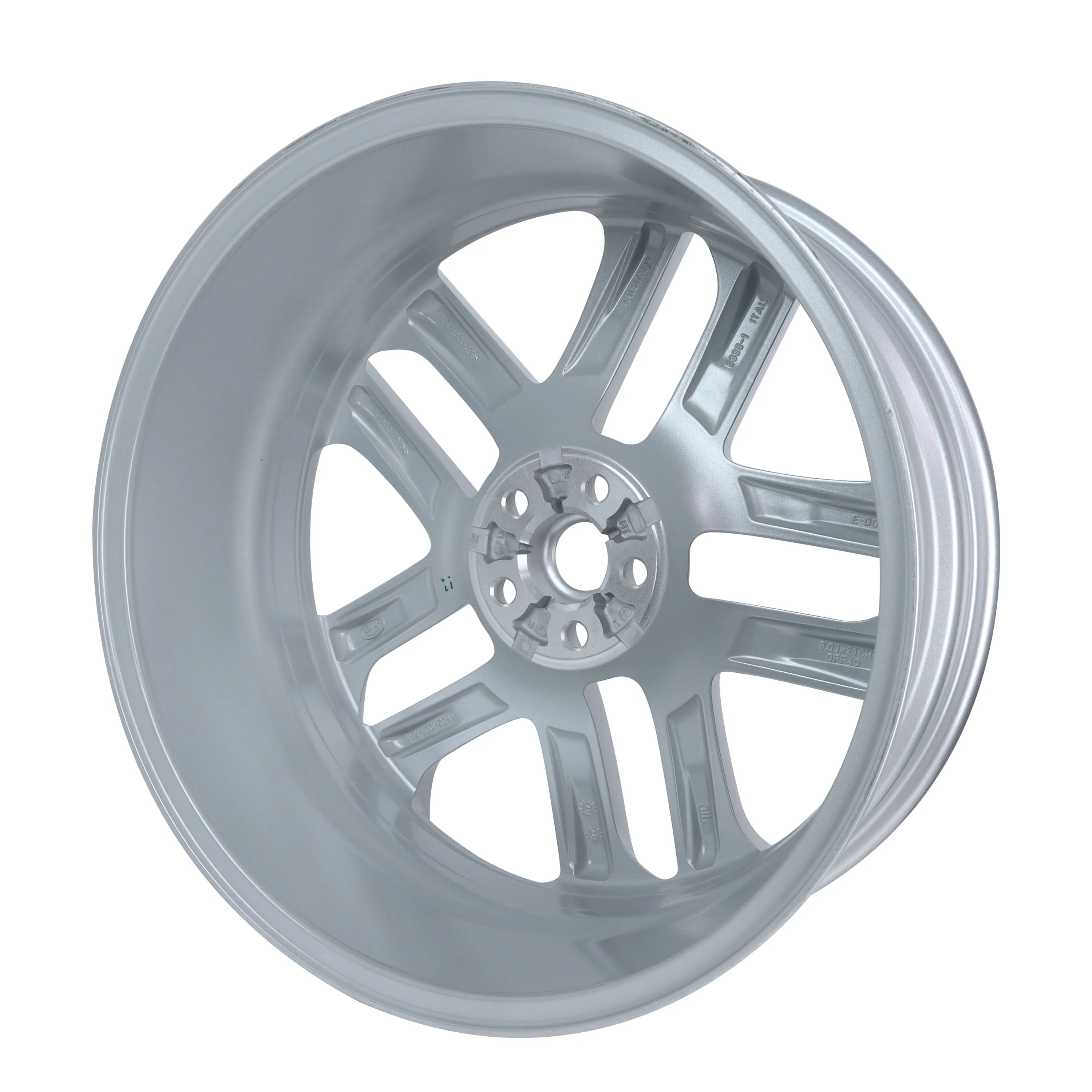 21" Alloy Wheel - Silver - Single Wheel for Range Rover Evoque Genuine - Image 4