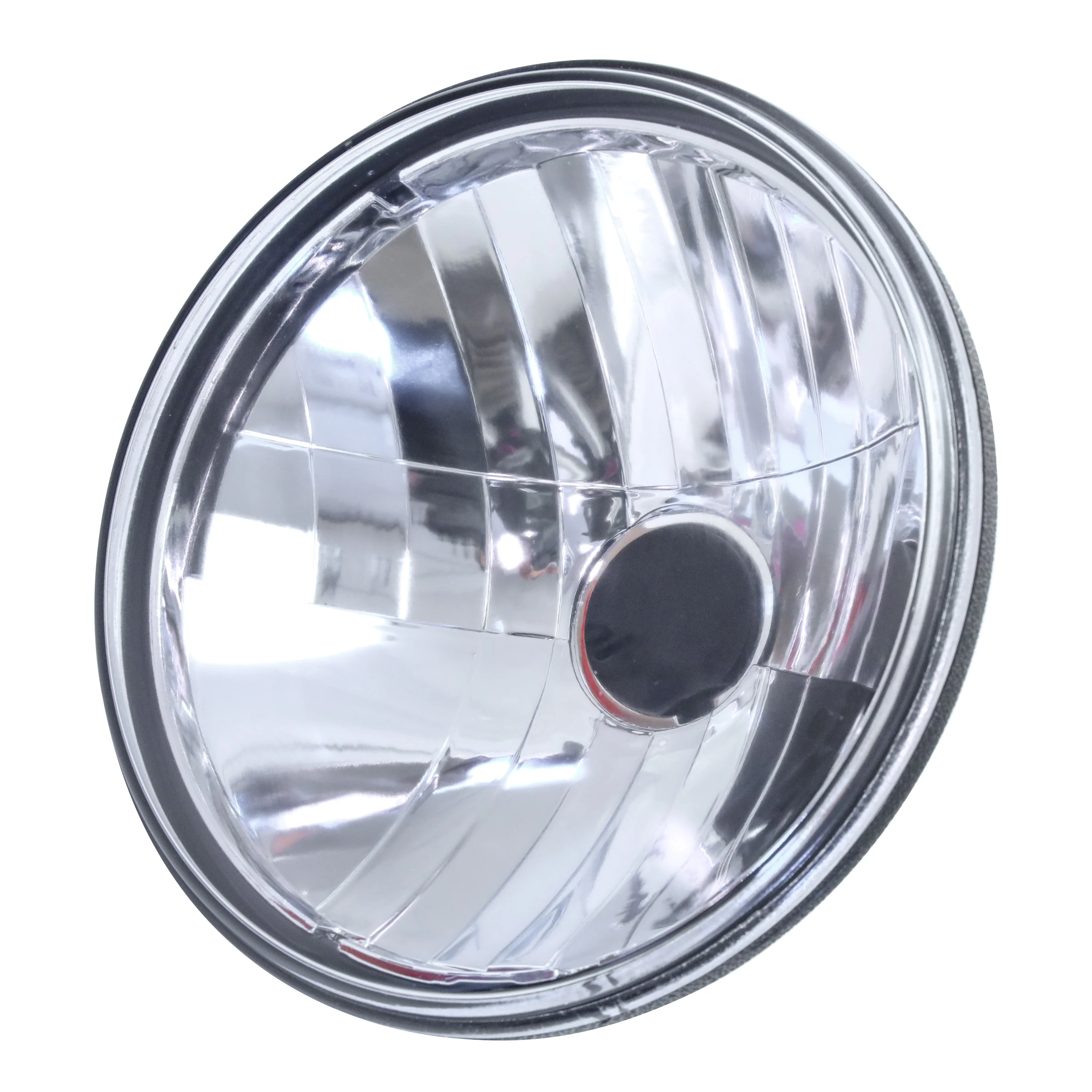 2x 7" Headlights (Glass Lens) - RHD - for Land Rover Classic Defender - Image 3