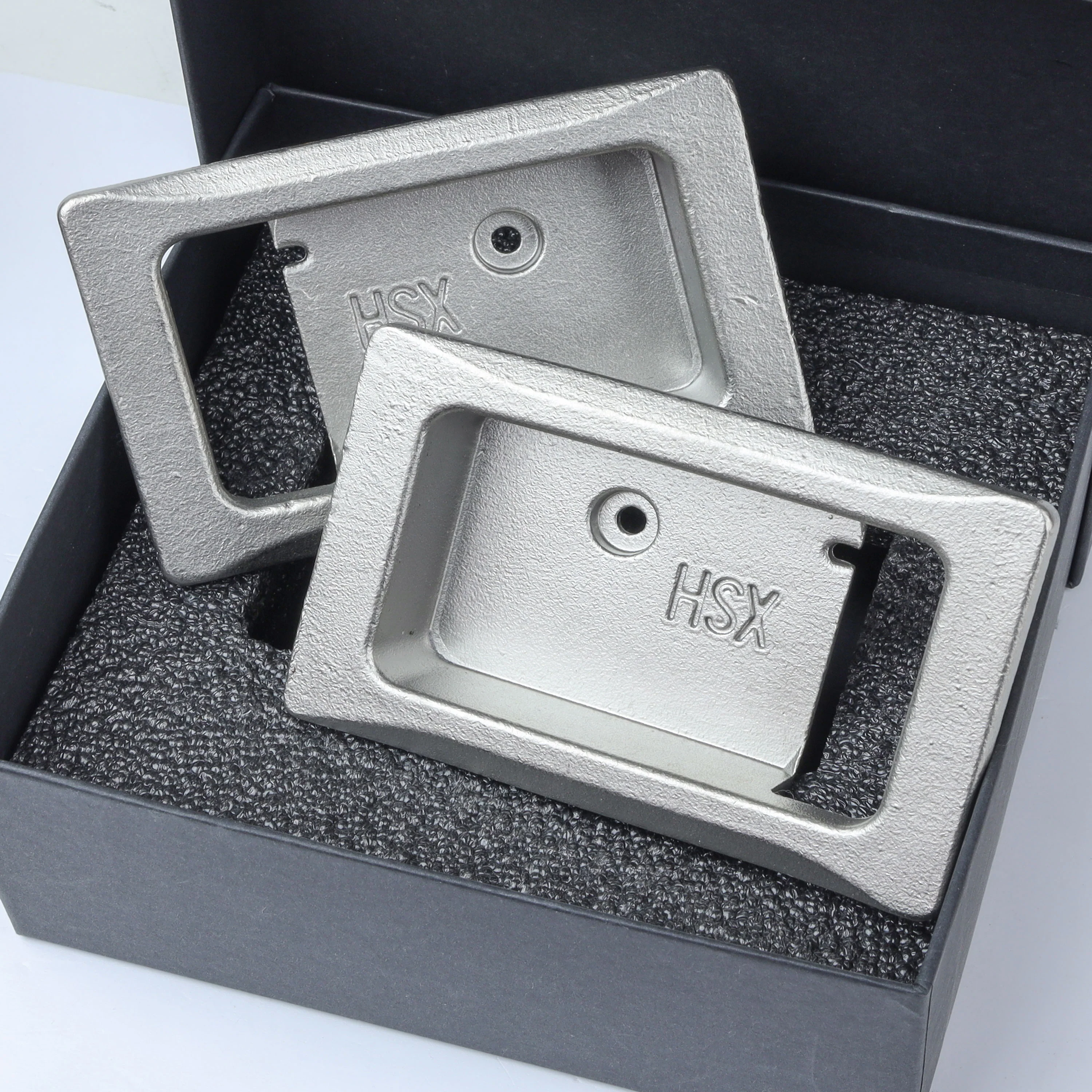 2x Door Handle Bowls for Land Rover Classic Defender - Foundry Finish - Image 3