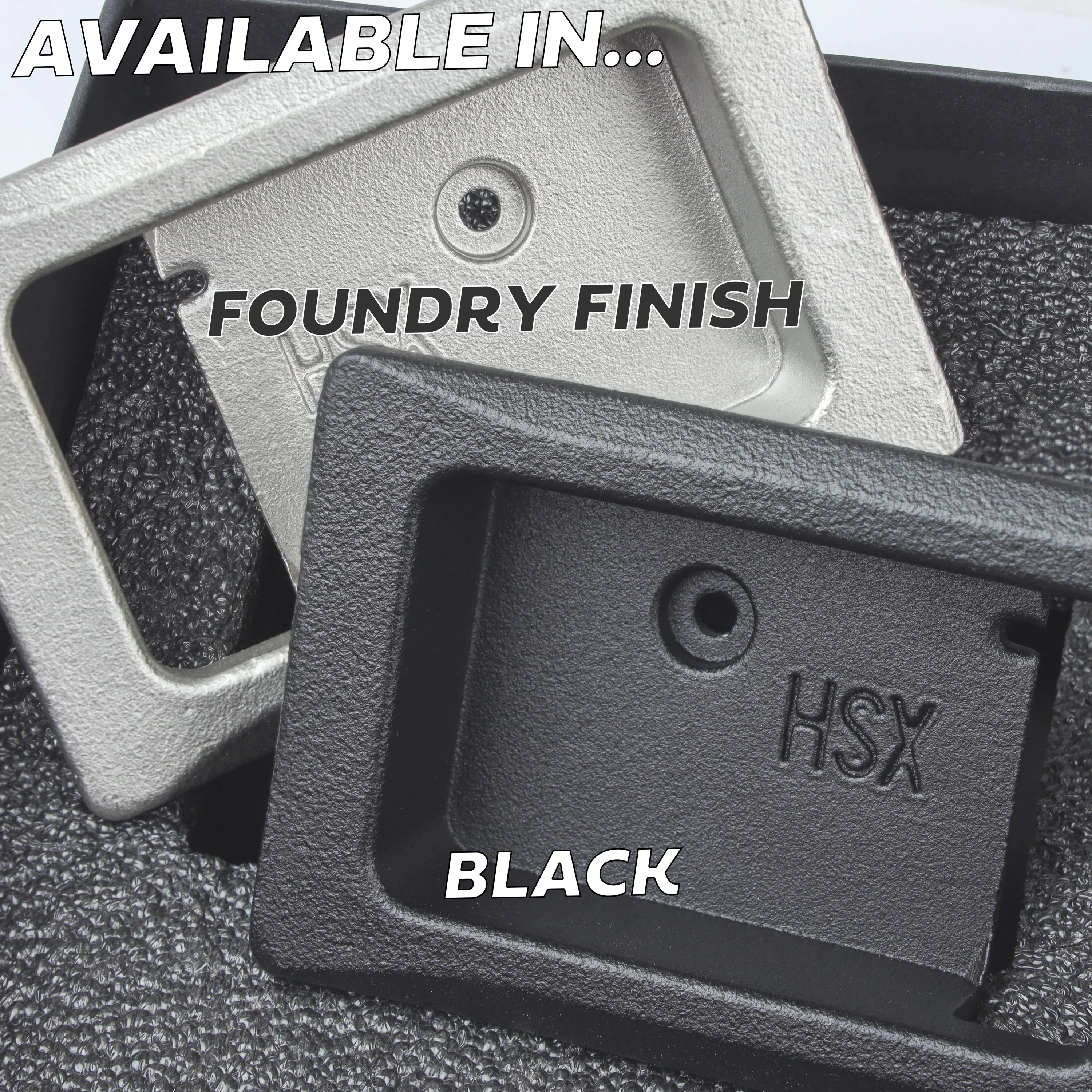 2x Door Handle Bowls for Land Rover Classic Defender - Foundry Finish - Image 6