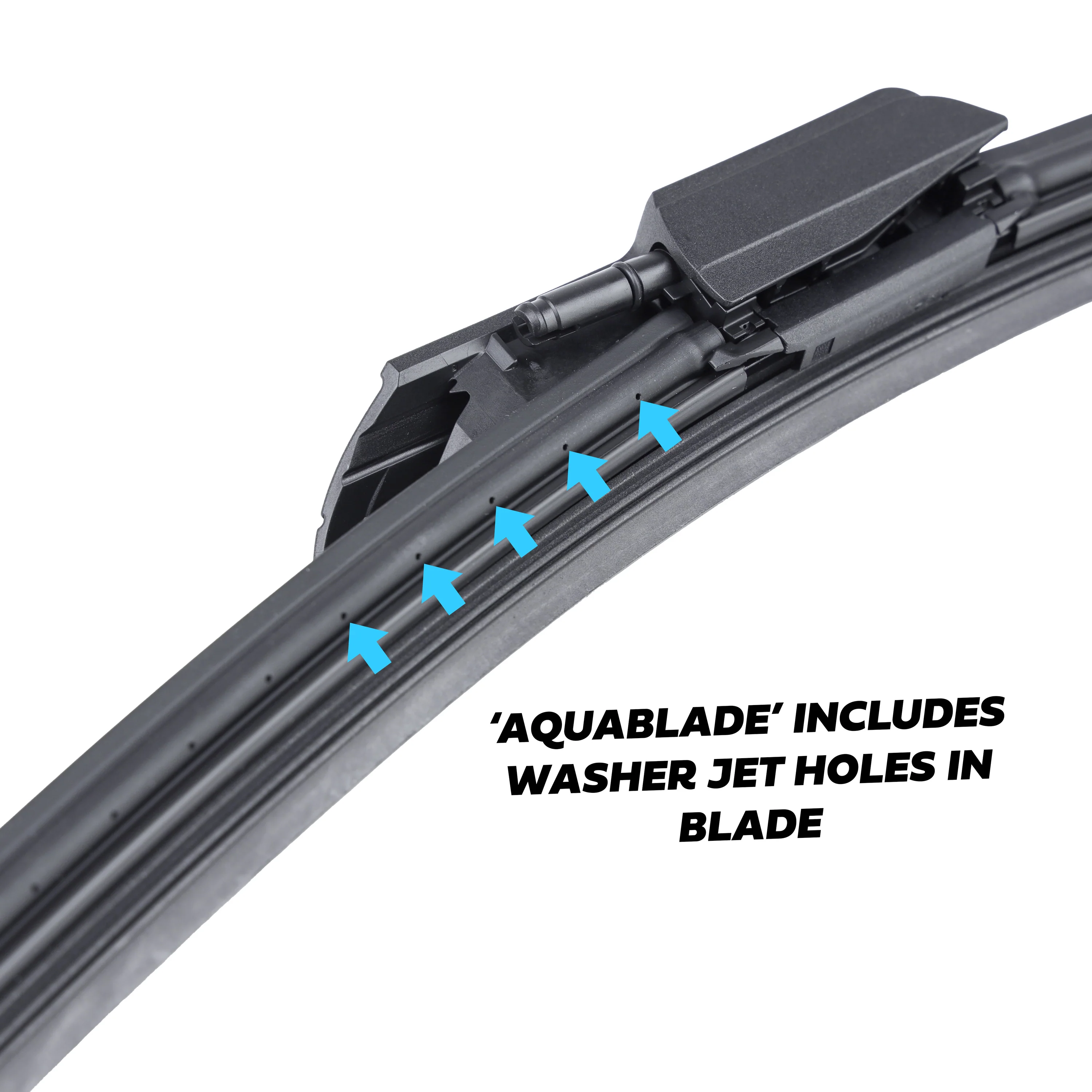 2x Front Wiper Blades for Land Rover Defender L663 - Late Type (Aquablade) - LHD - Image 4
