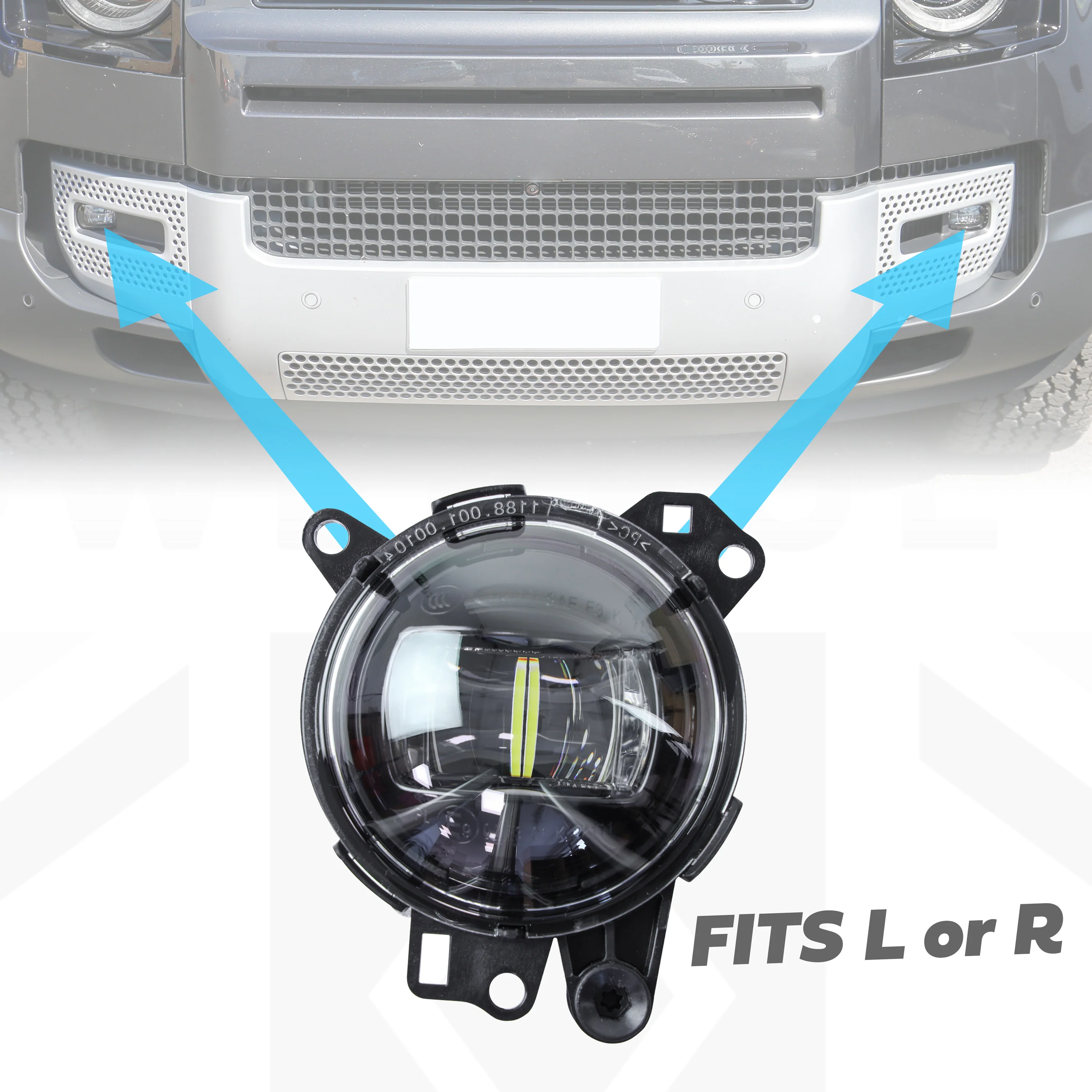 2x Genuine Fog Lamps for Land Rover Defender L663 (TAKE OFFS) - Image 4