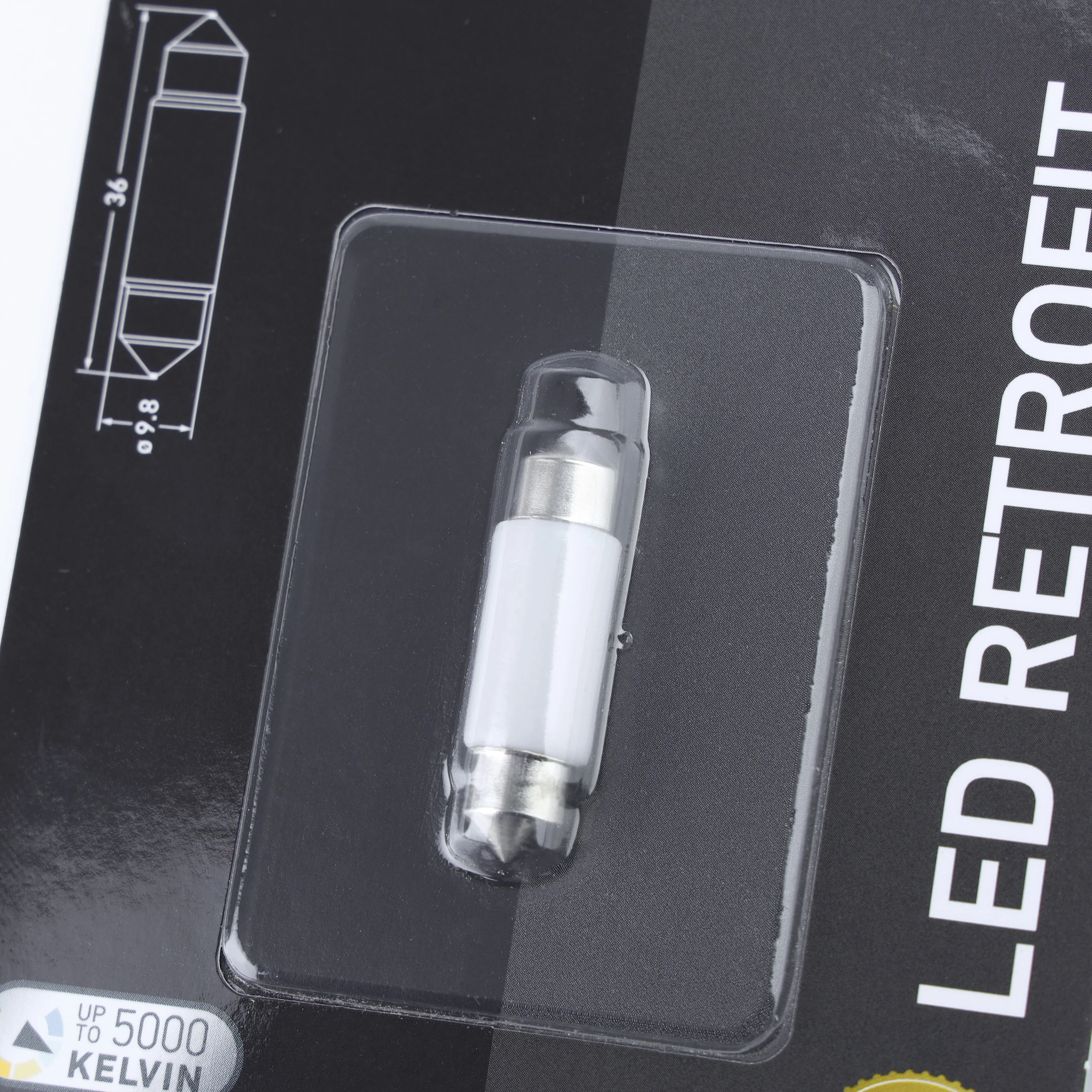 2x Hella 41mm LED Festoon Bulb - Image 5
