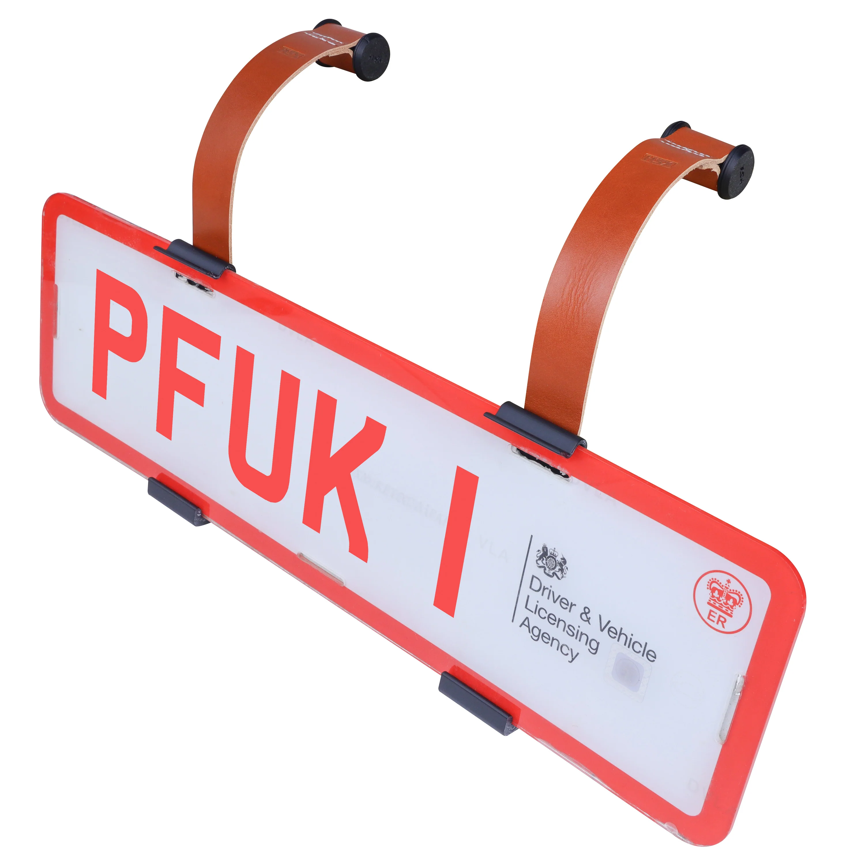 2x Toggle Mount Number Plate Holders - UK Trade Plate - Image 3