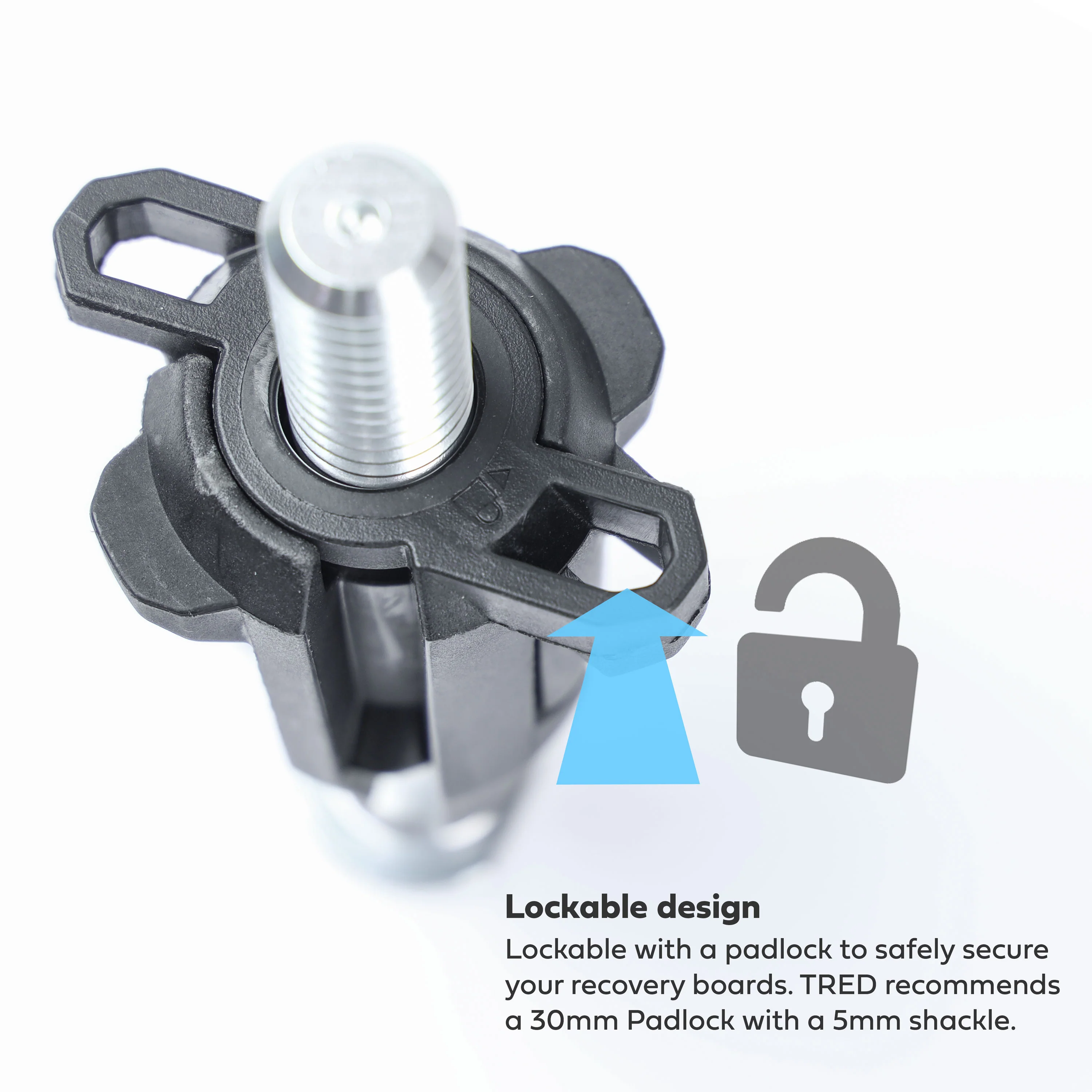 2x TRED Quick Release Mounting Pins for Recovery Boards - Image 5
