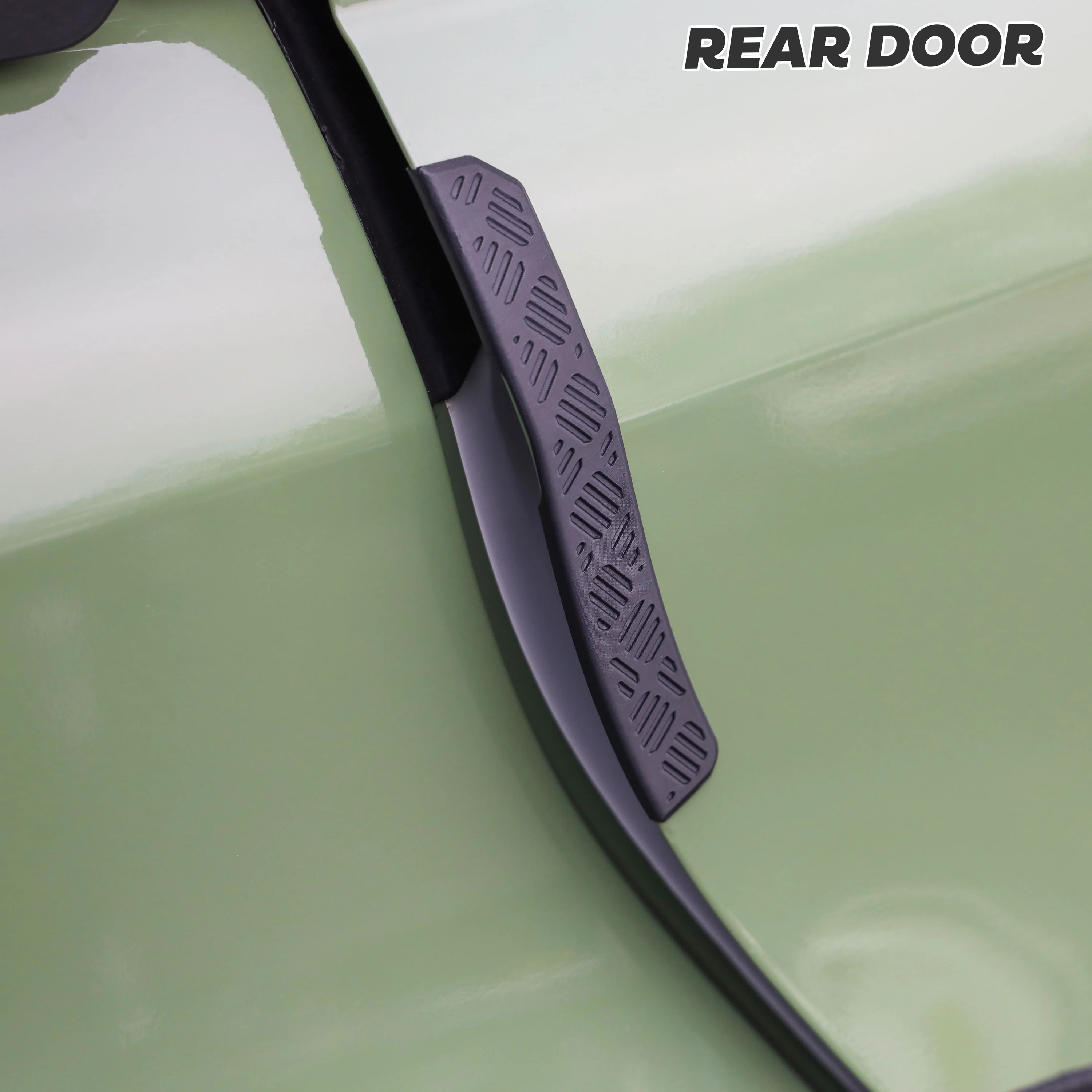 4pc Door Edge Protection Strips for Land Rover Defender L663 110/130 - Image 9