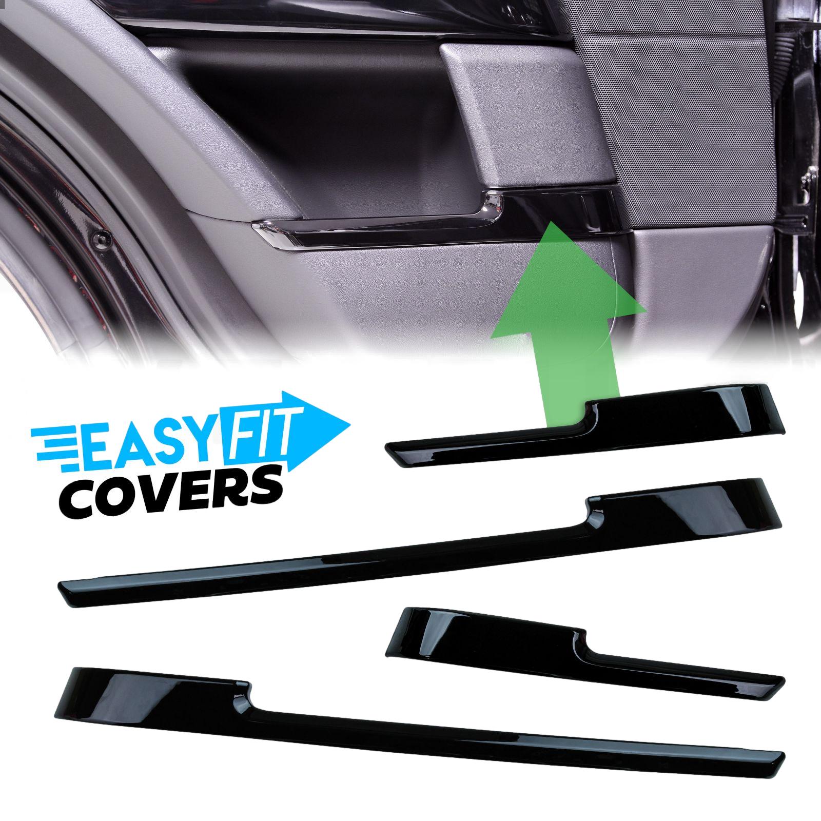 4x Door bin pocket liner Covers for Range Rover Sport L494 2013-17