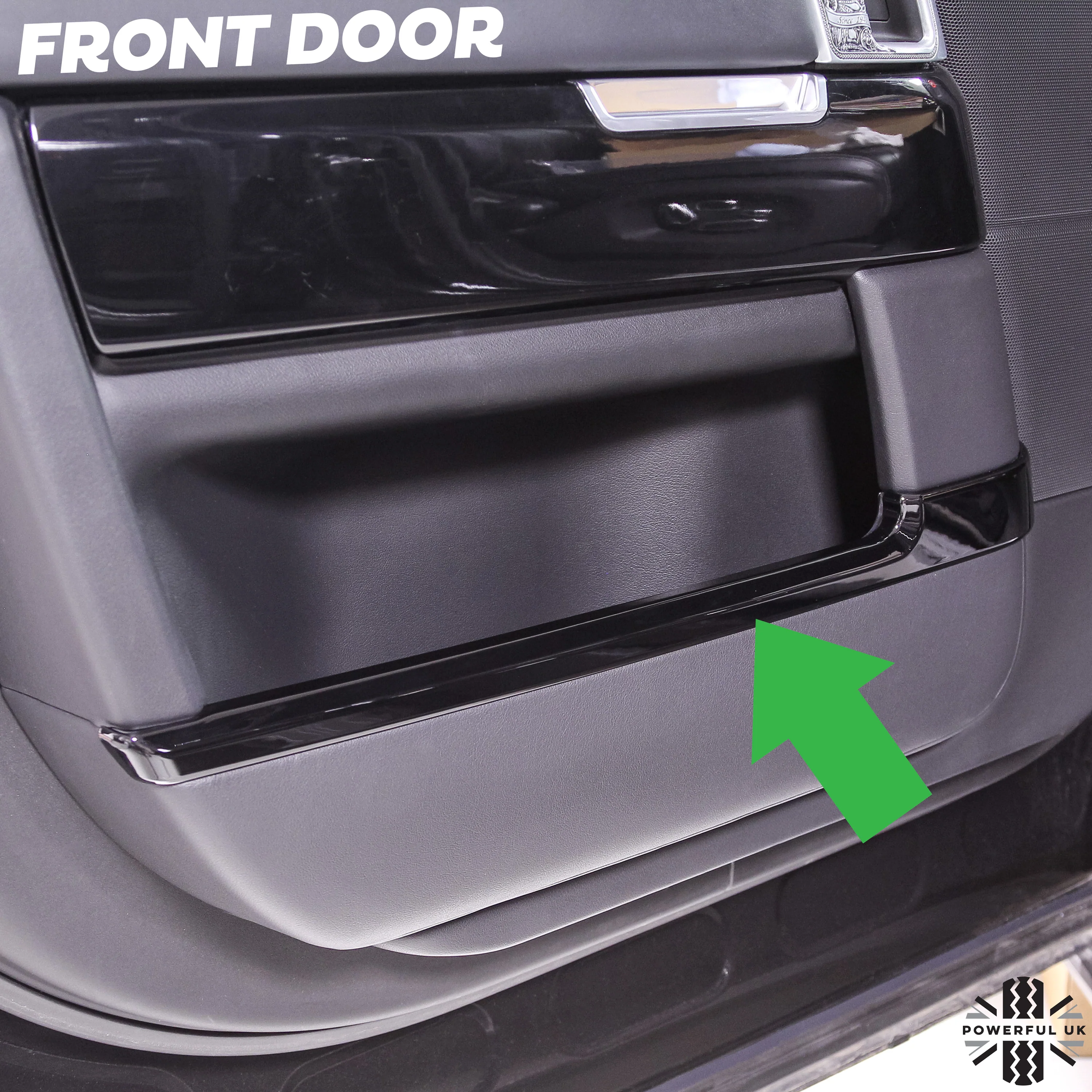 4x Door bin pocket liner Covers for Range Rover Sport L494 2013-17 - Image 4