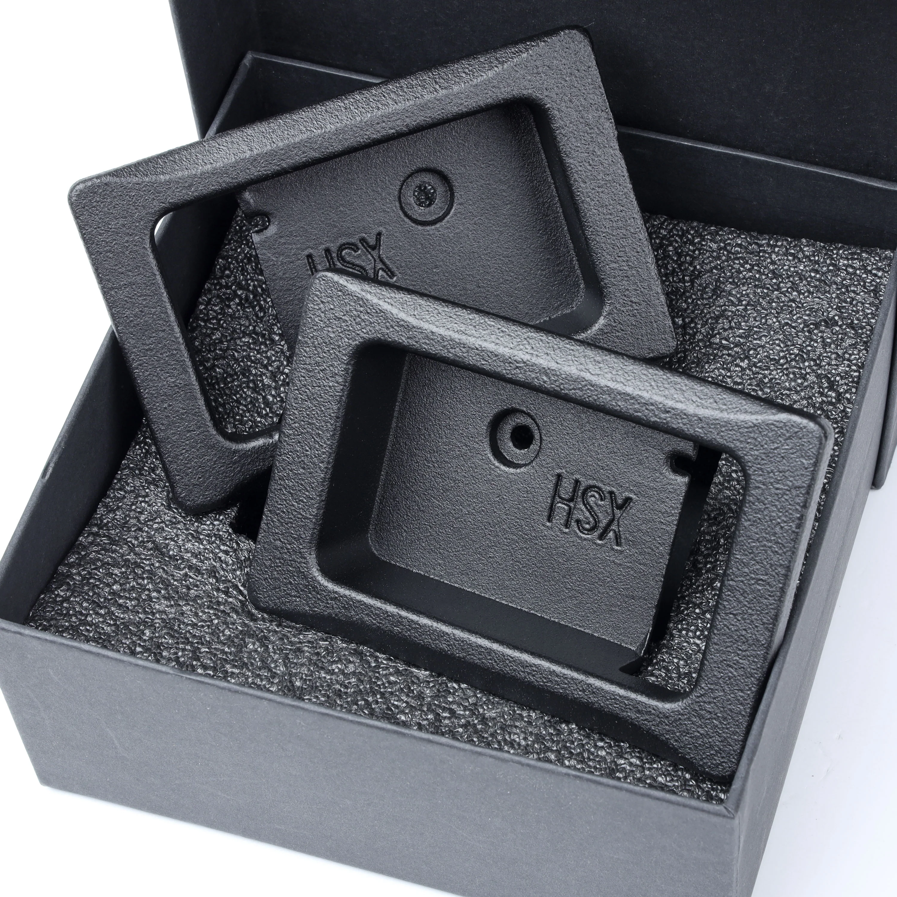 4x Door Handle Bowls for Land Rover Classic Defender - Satin Black - Image 3