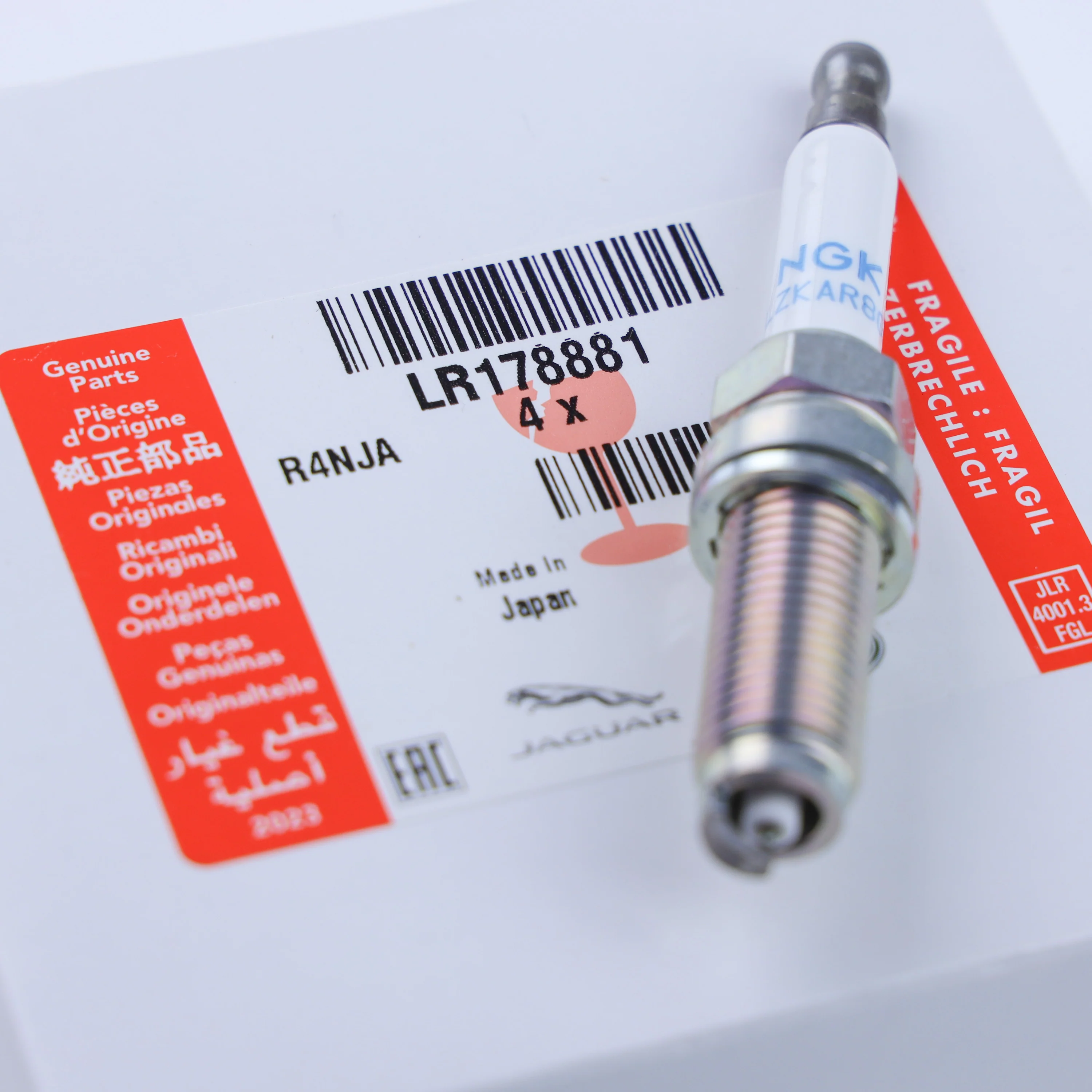 4x NGK Spark Plugs for Land Rover Defender L663 P300/P400e - Image 3