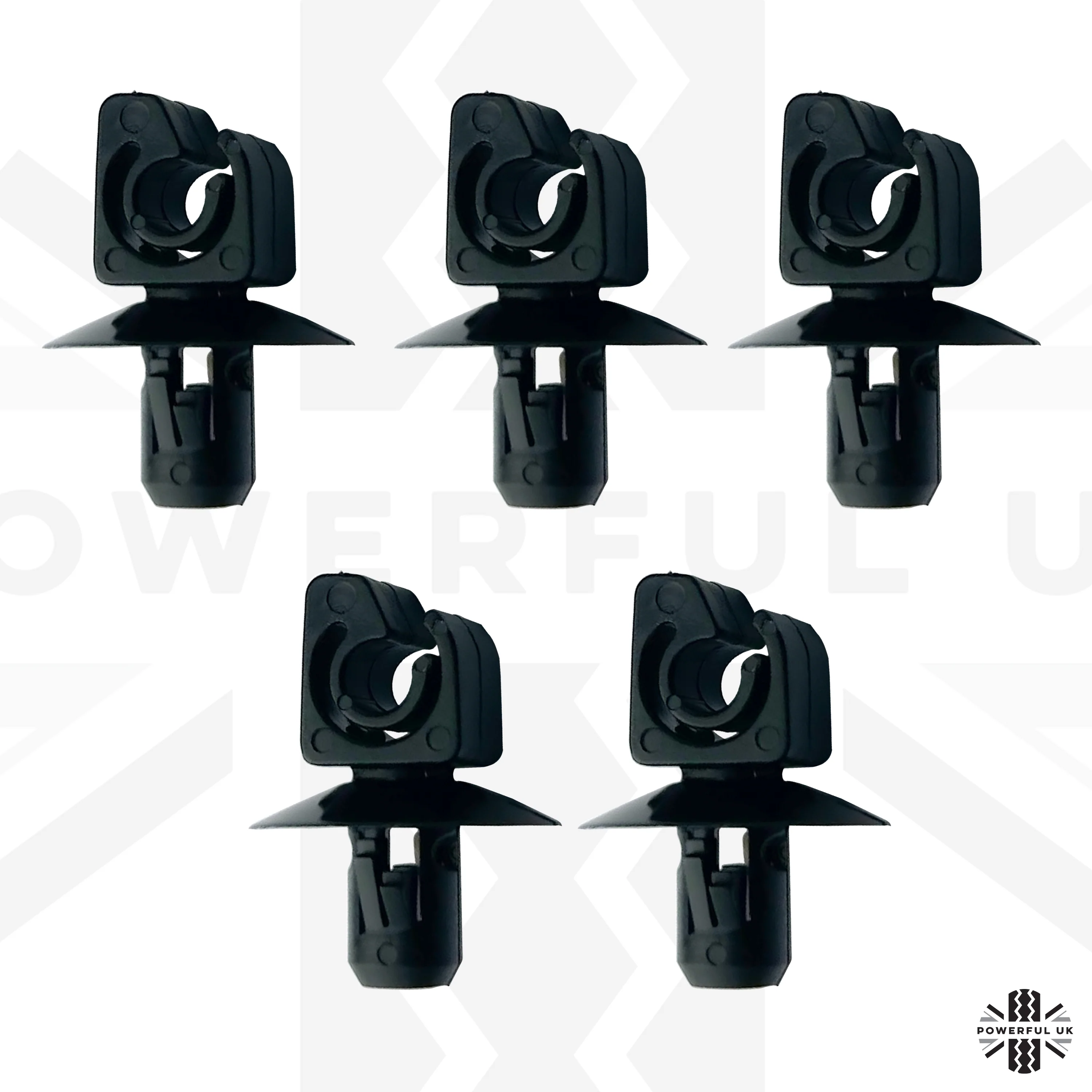 5x Brake Line Clips for Land Rover Discovery 1