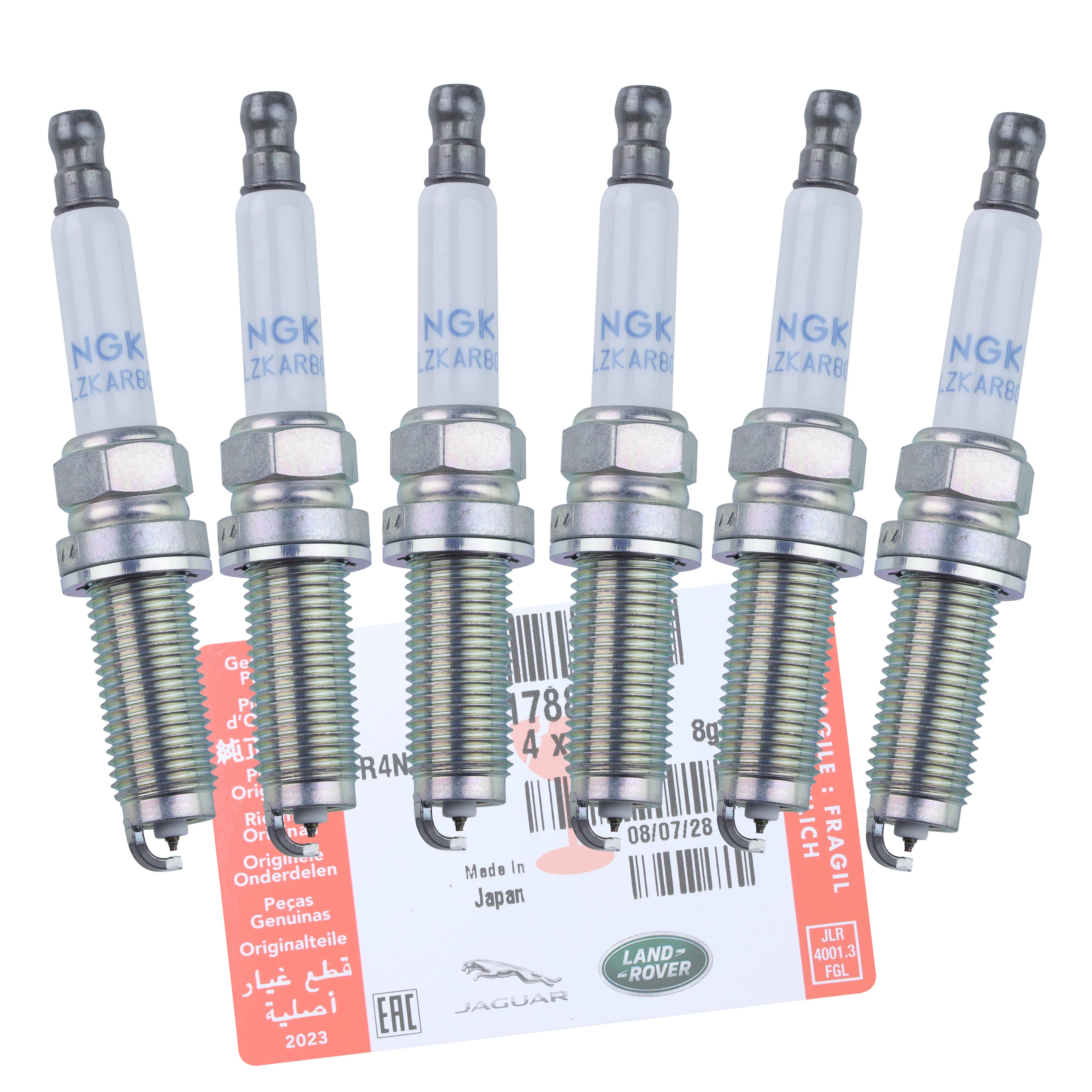 6x NGK Spark Plugs for Land Rover Defender L663 P400