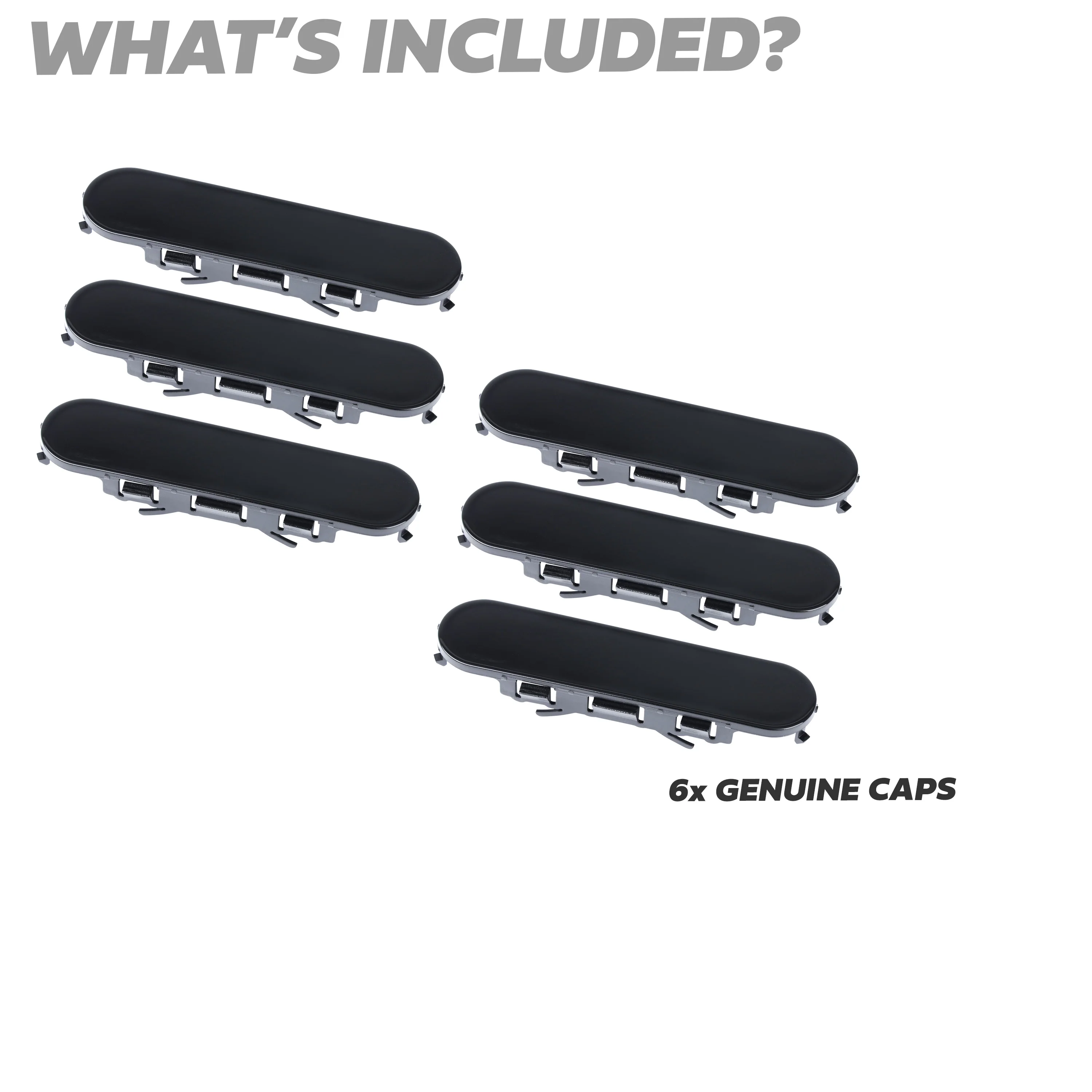 6x Replacement Covers for Roof Rails for Land Rover Defender L663 - Image 4