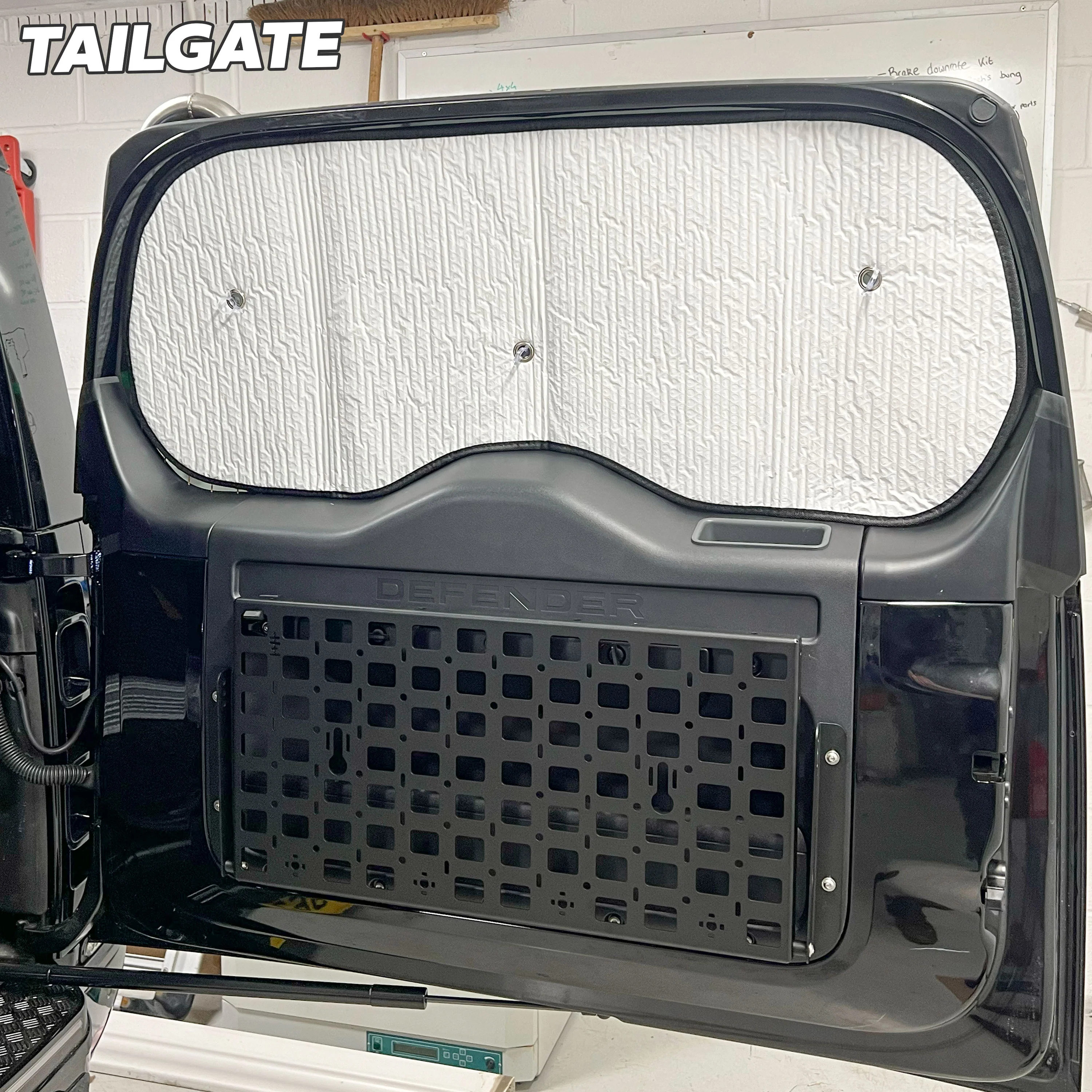 8pc Window Sun Shade Set for Land Rover Defender L663 - Image 10