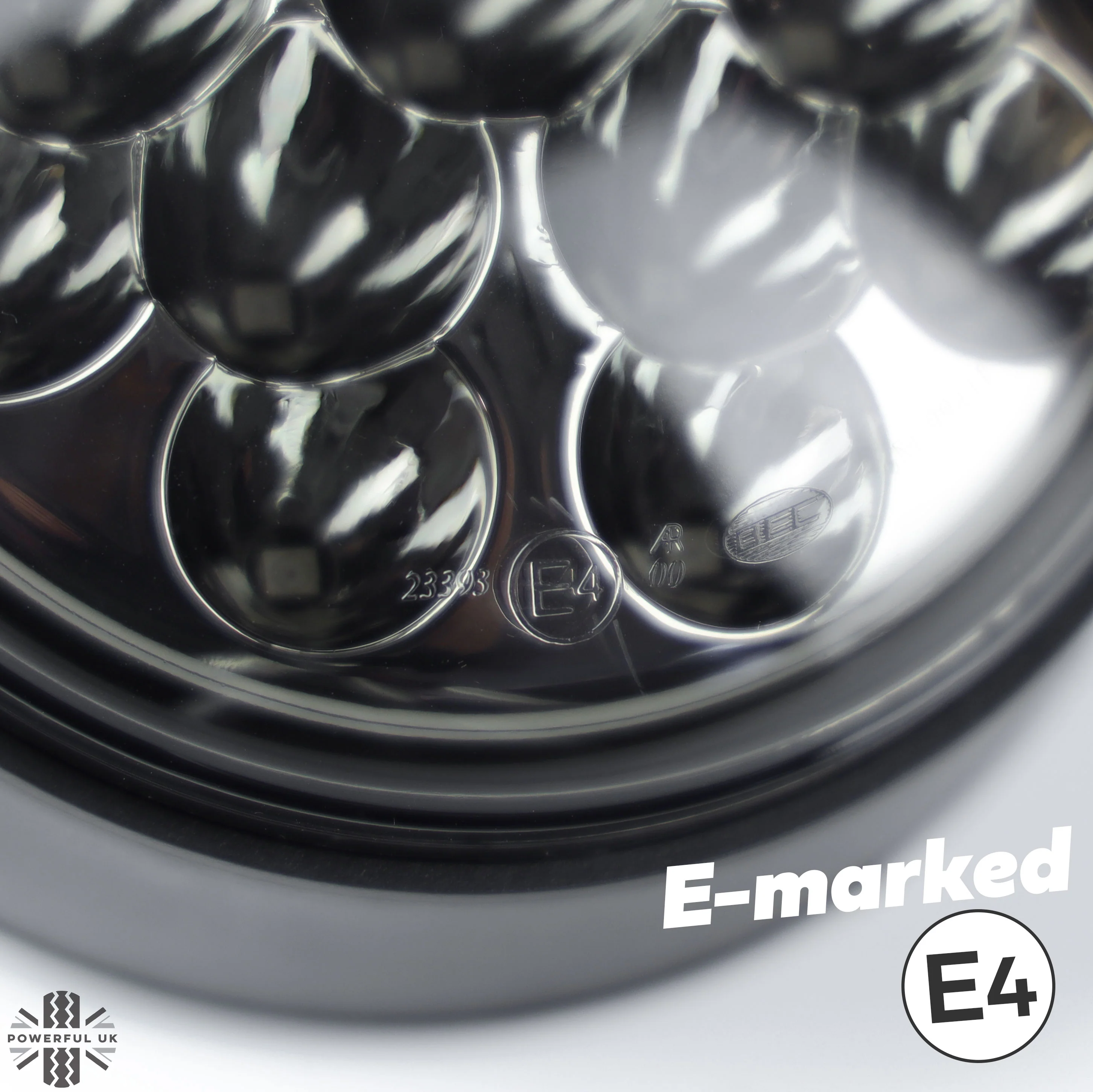 95mm 10pc NAS LED Light Kit for Land Rover Classic Defender - Smoked Lens - Image 7