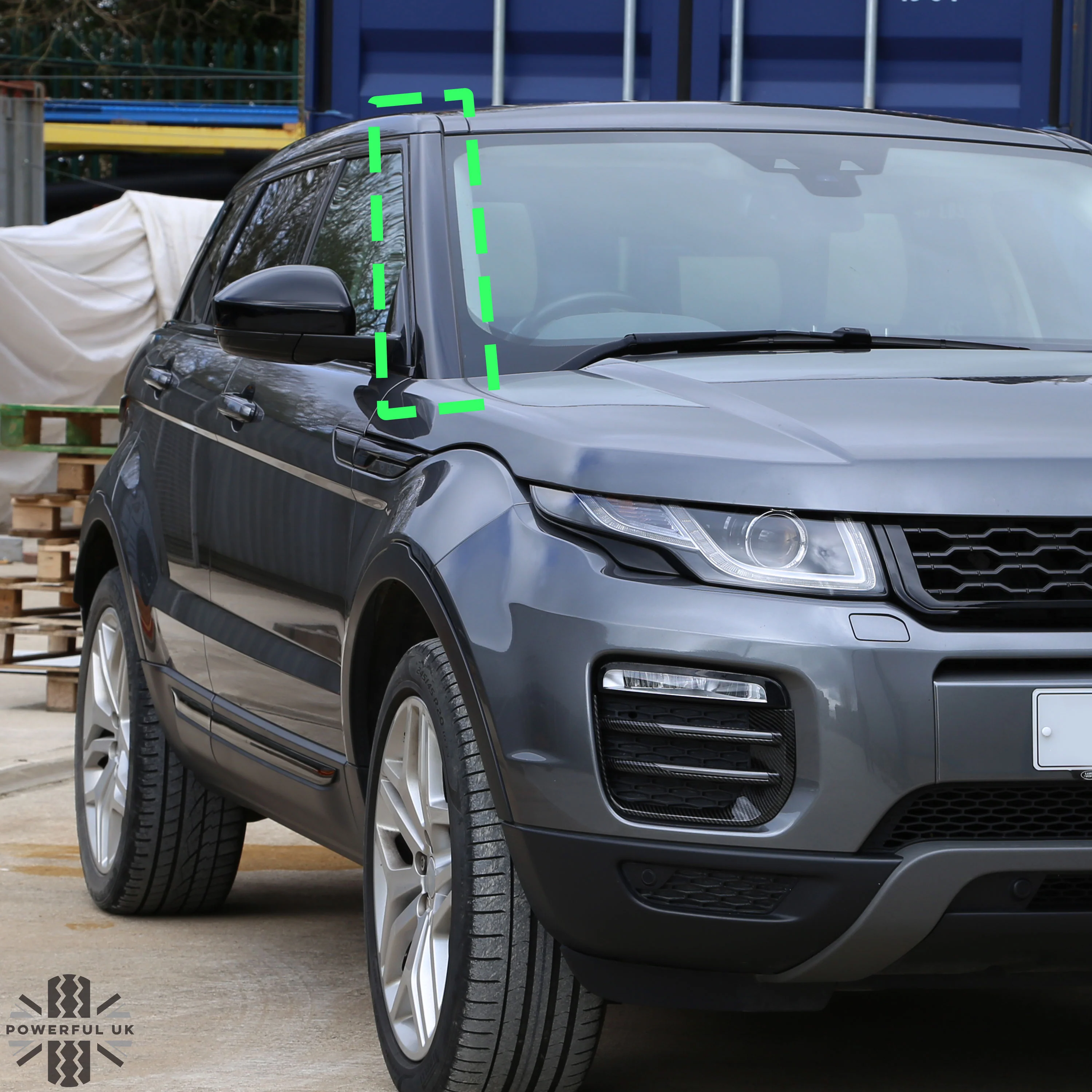 Aftermarket A Pillar Finisher in Gloss Black for Range Rover Evoque 1 '5 Door' (2011-18) - RIGHT - Image 3