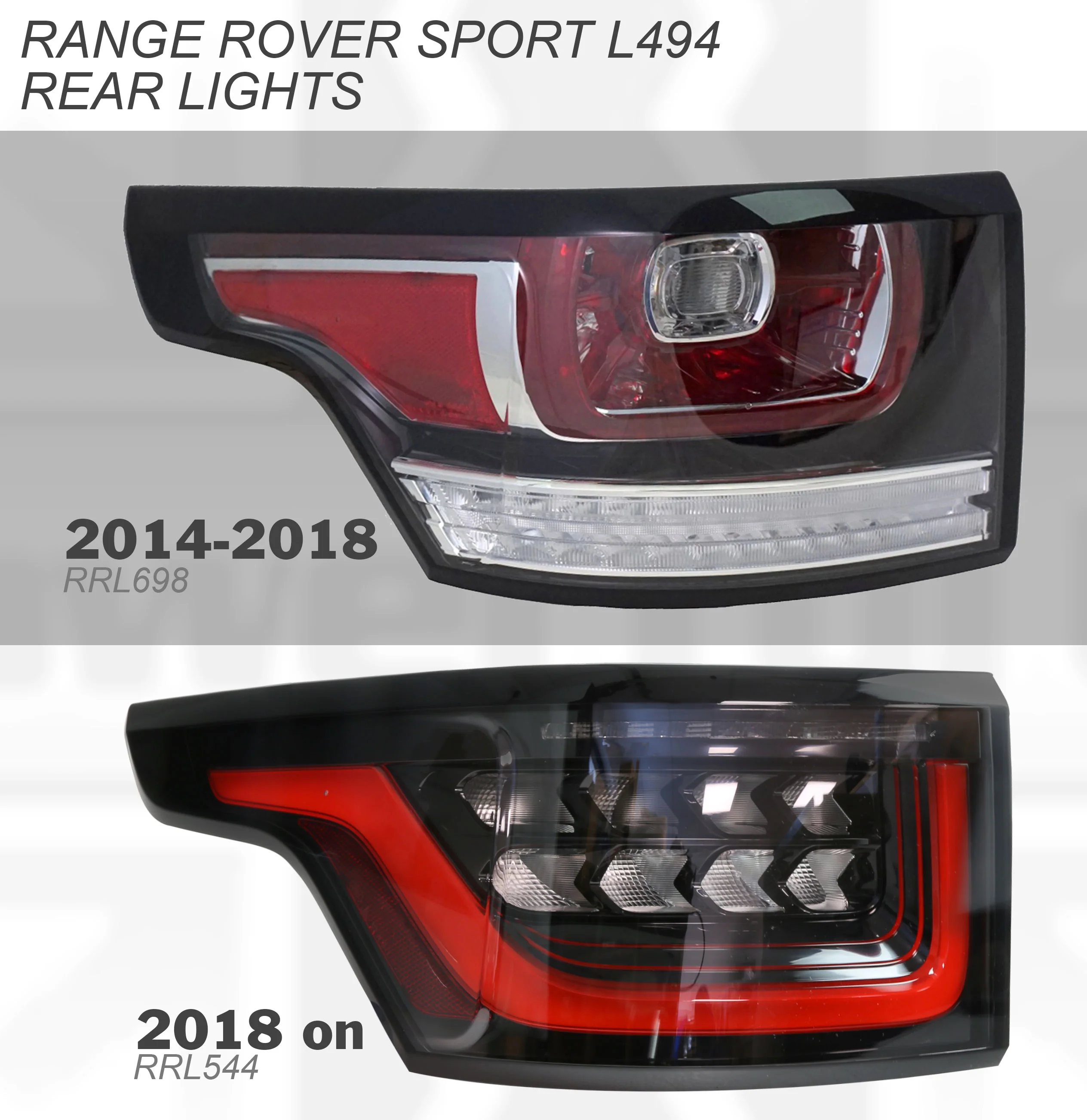 Aftermarket Rear Light for Range Rover Sport L494 2018 - NAS - Left - Image 7