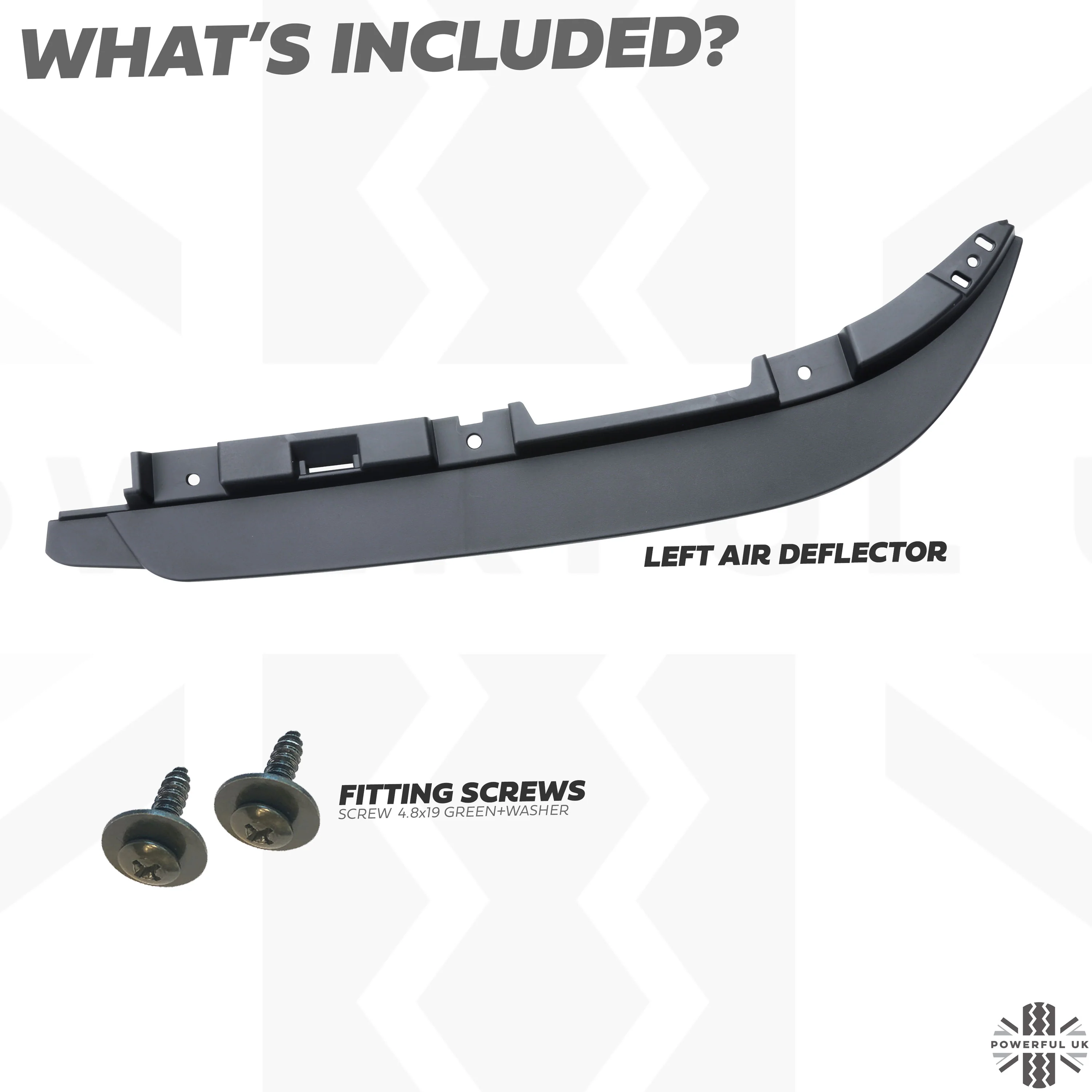 Air Deflector for Land Rover Defender L663 - LEFT - Image 4