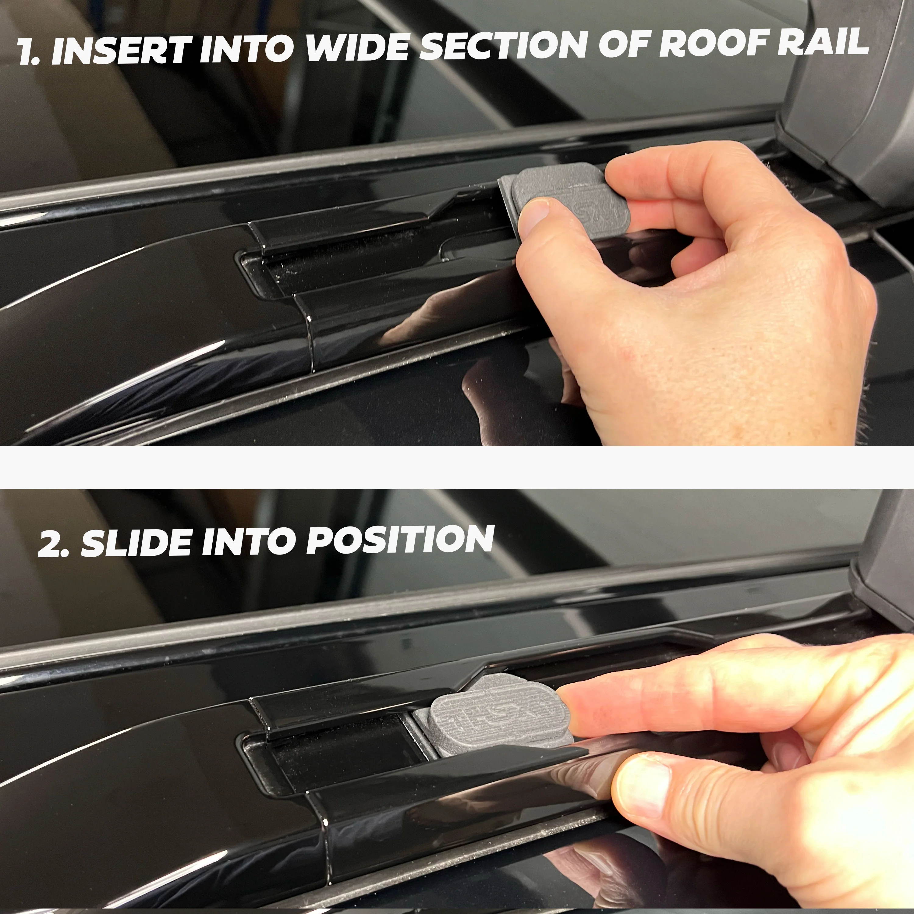 AirTag Holder for Roof Rail for Land Rover Defender L663 - V2 - Image 7