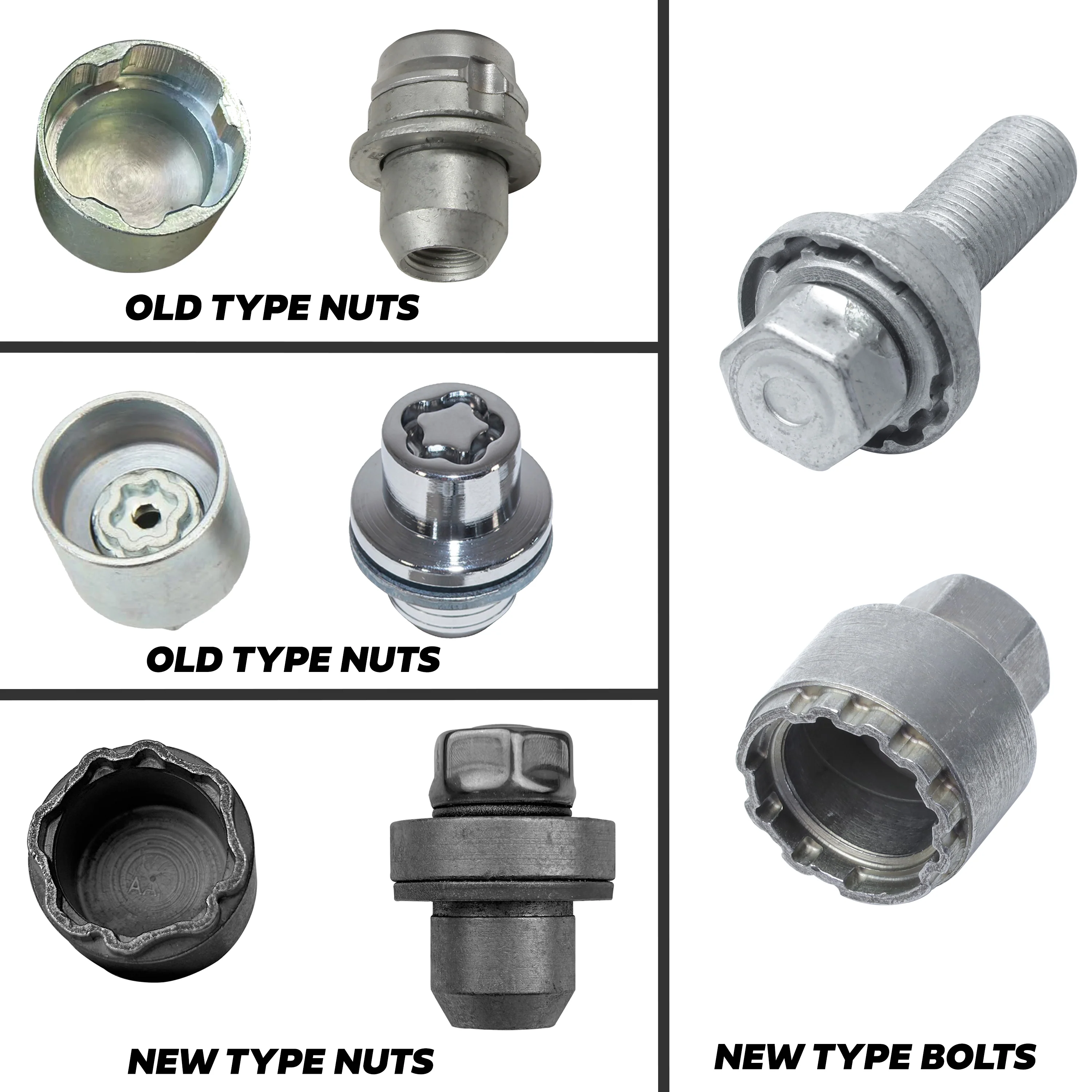 Alloy Locking Wheel Nut KEY - Various Types - Image 26