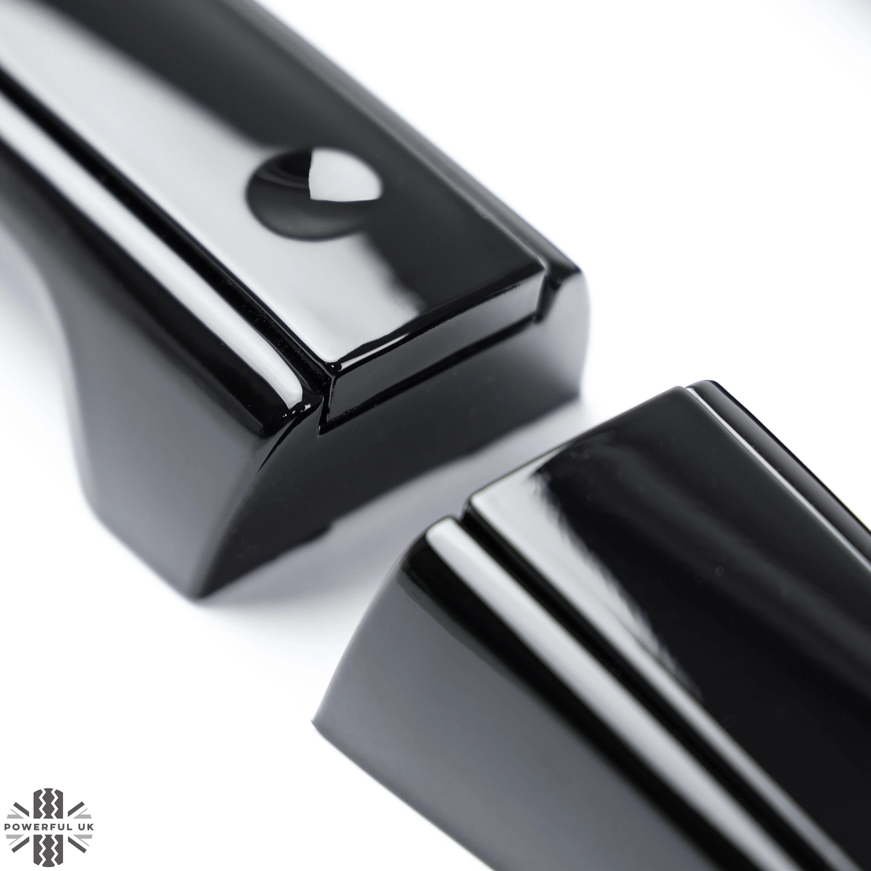 'Autobiography Style' Door Handles Skins in Black for Range Rover L405 - 8pc with Right Key Release - Image 6