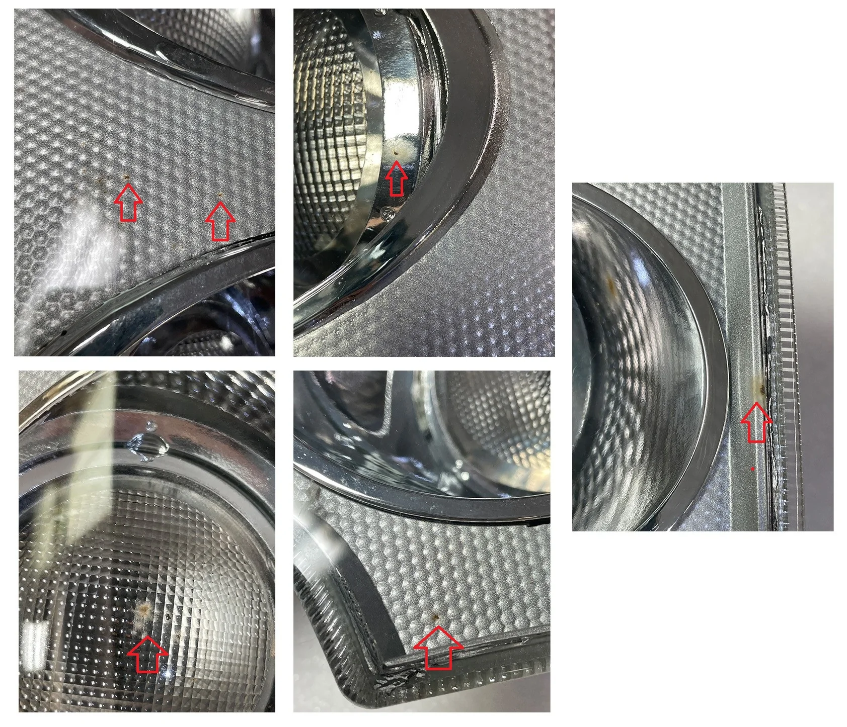 B-GRADE - Front Side Light / Indicator Assembly for Range Rover L322 - Clear Indicator/Silver Body - P - Image 7
