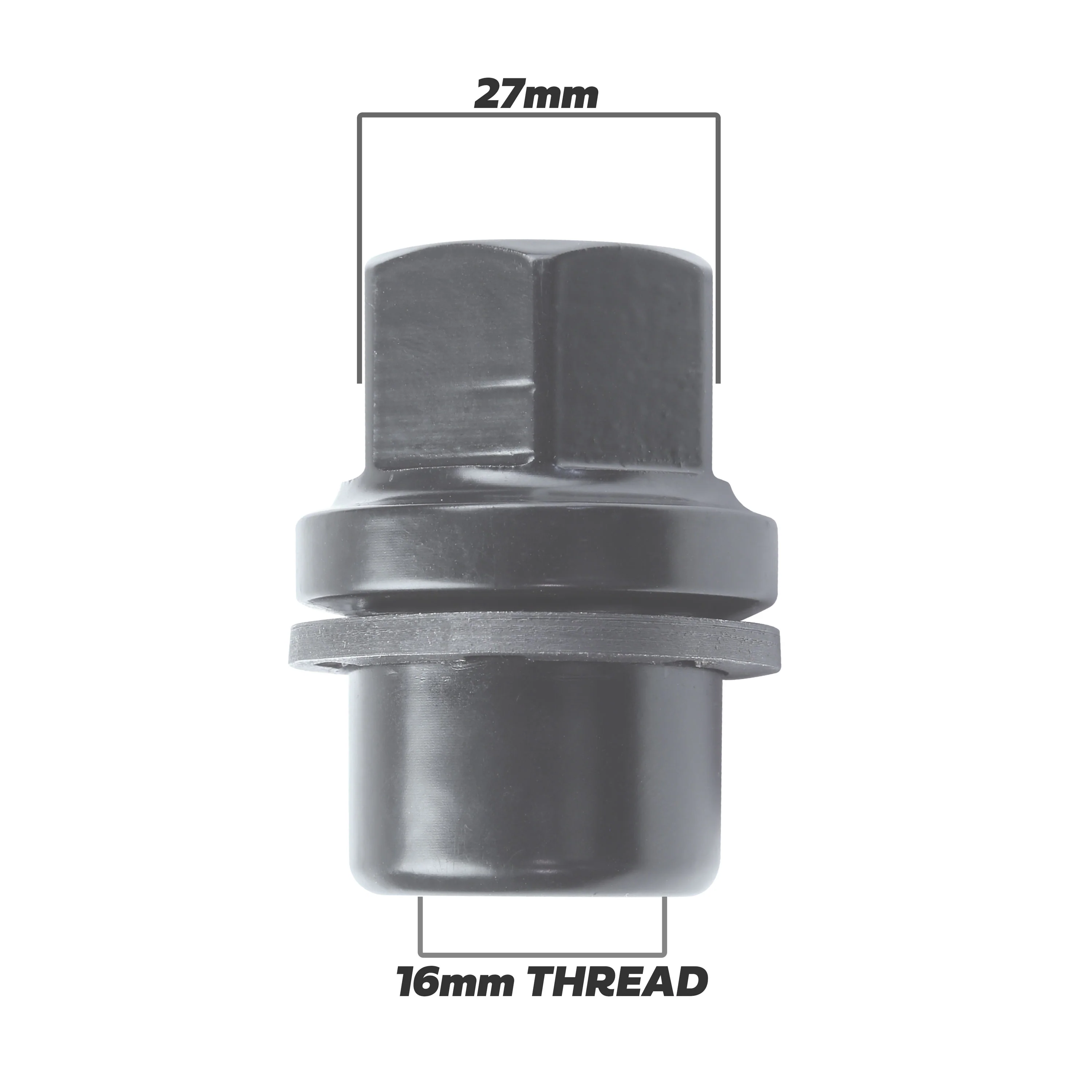 Black Alloy Wheel Nuts 20pc kit for Land Rover Classic Defender - Alloy wheel type - Image 3