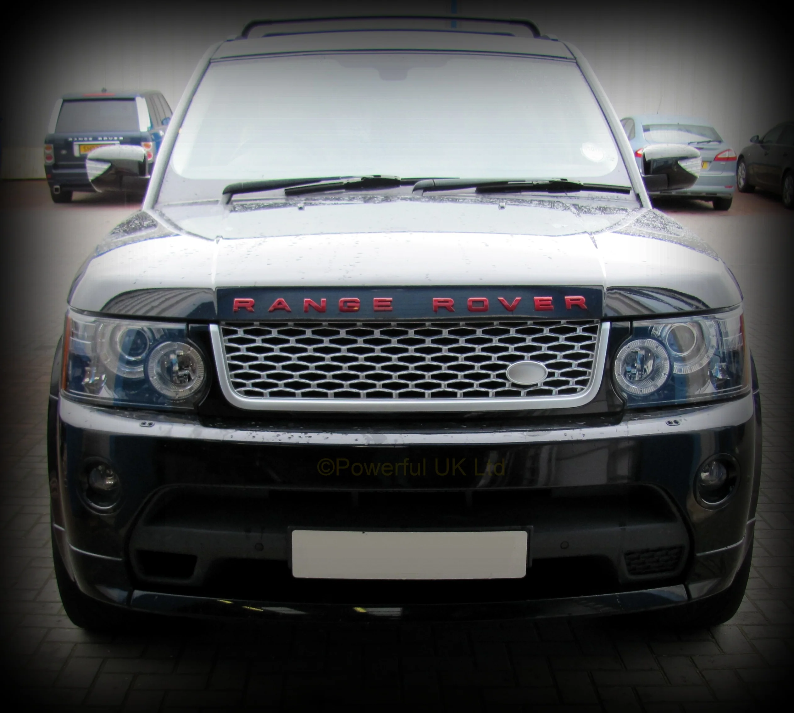 Black Silver Silver "Autobiography Style" grille to fit Range Rover Sport 2010+ - Image 4