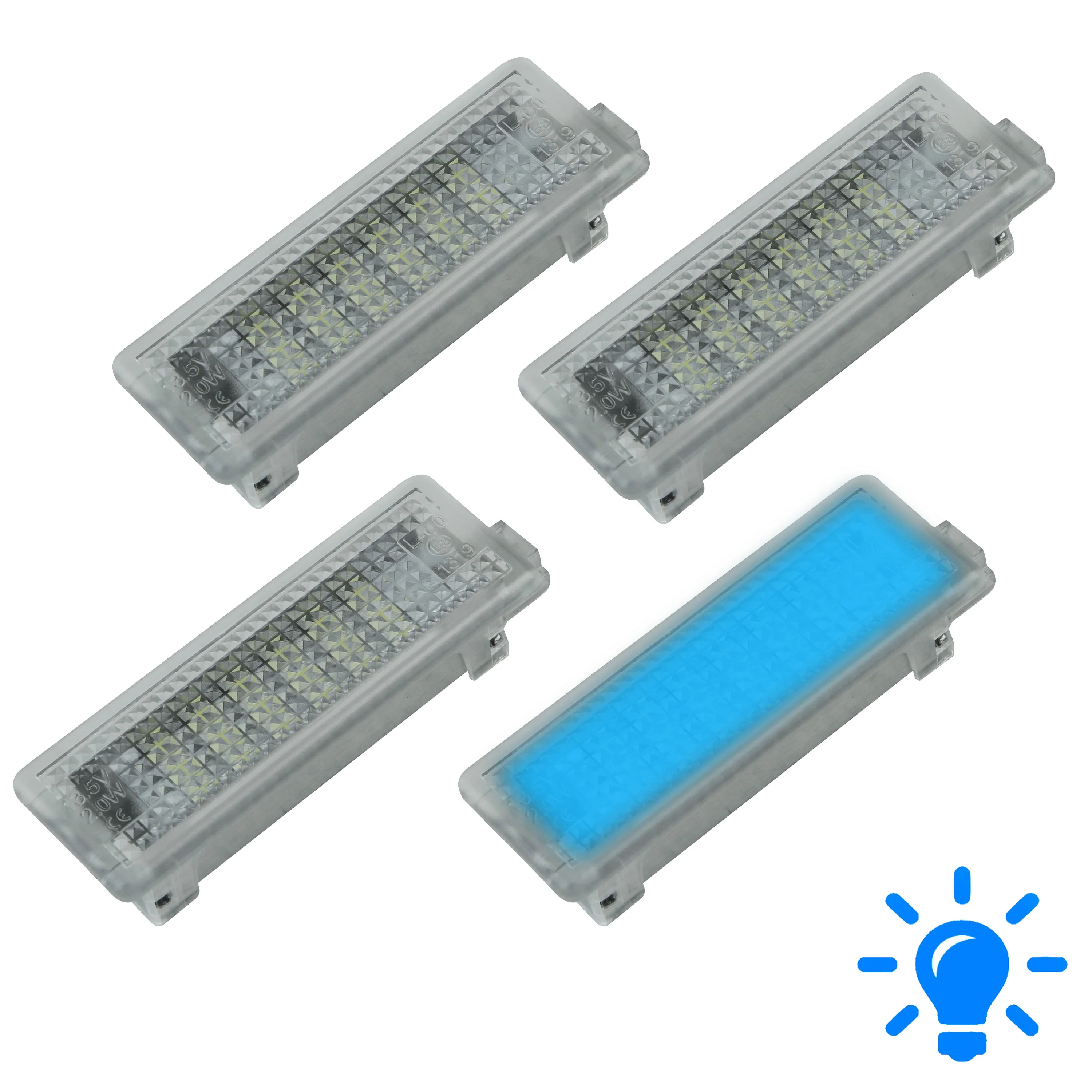 BLUE LED Door Courtesy Lights for Range Rover Sport L494 (4pc)