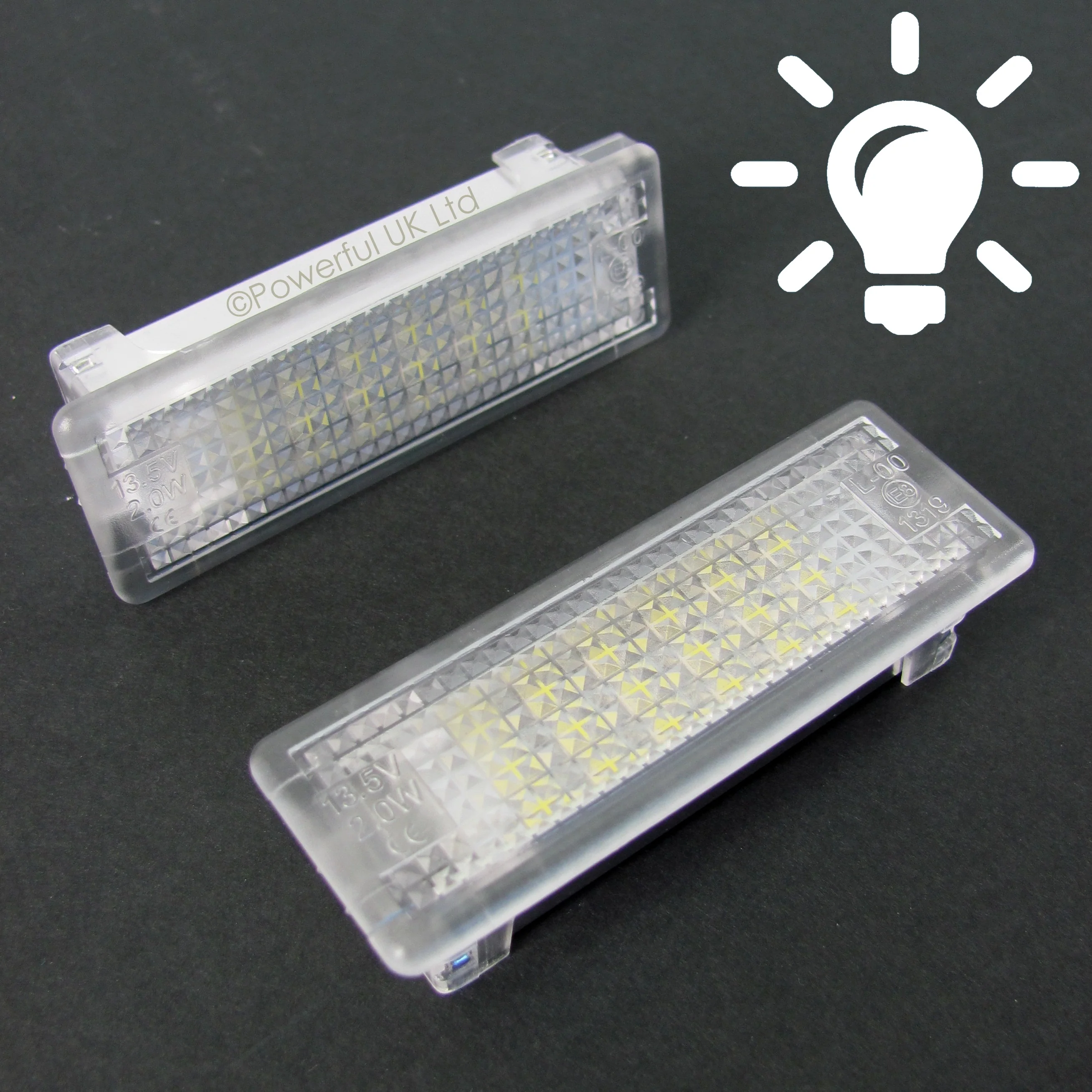 BLUE LED Door Courtesy Lights for Range Rover Sport L494 (4pc) - Image 2