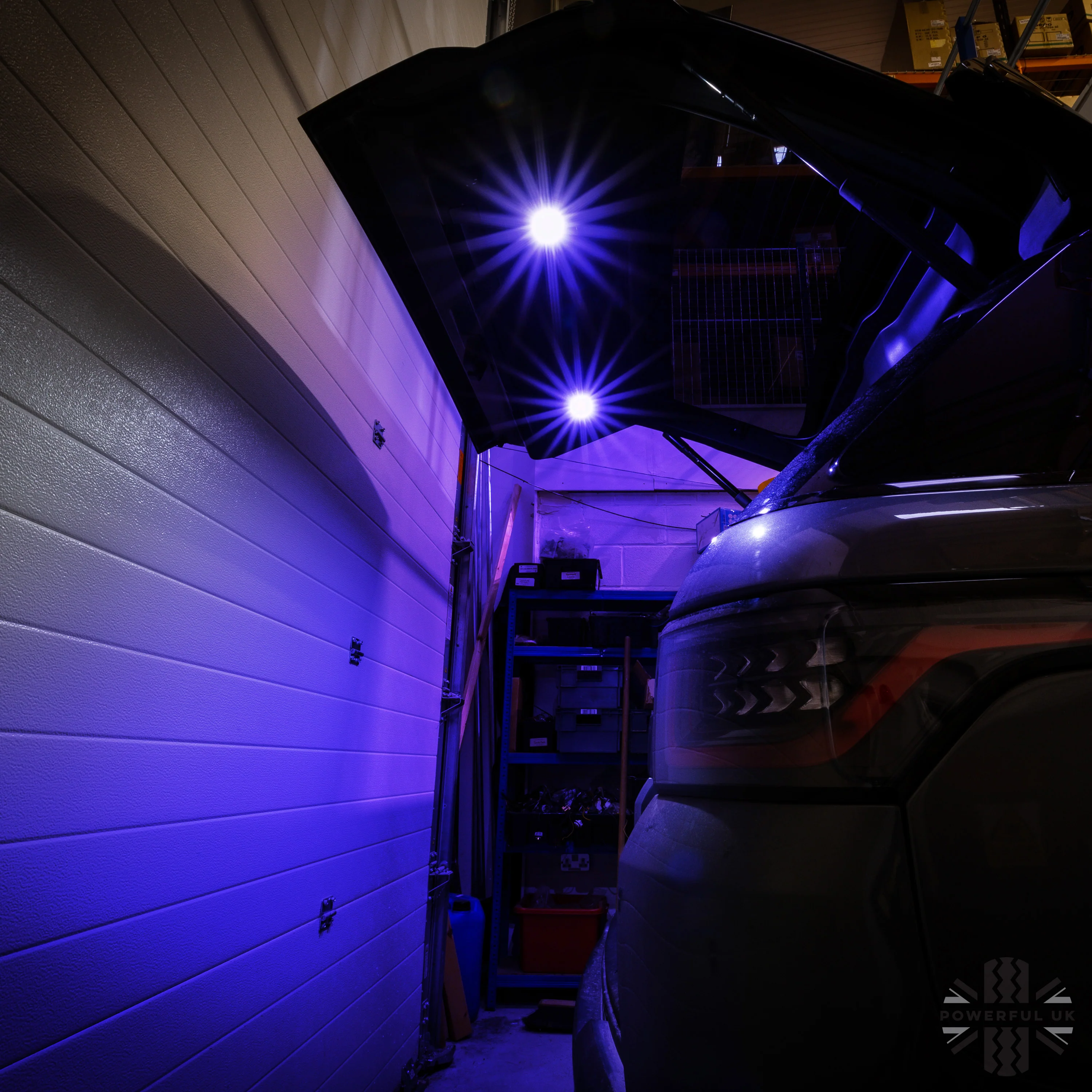 BLUE LED Interior Boot Lights for Range Rover Sport L494 (3pc) - Image 2