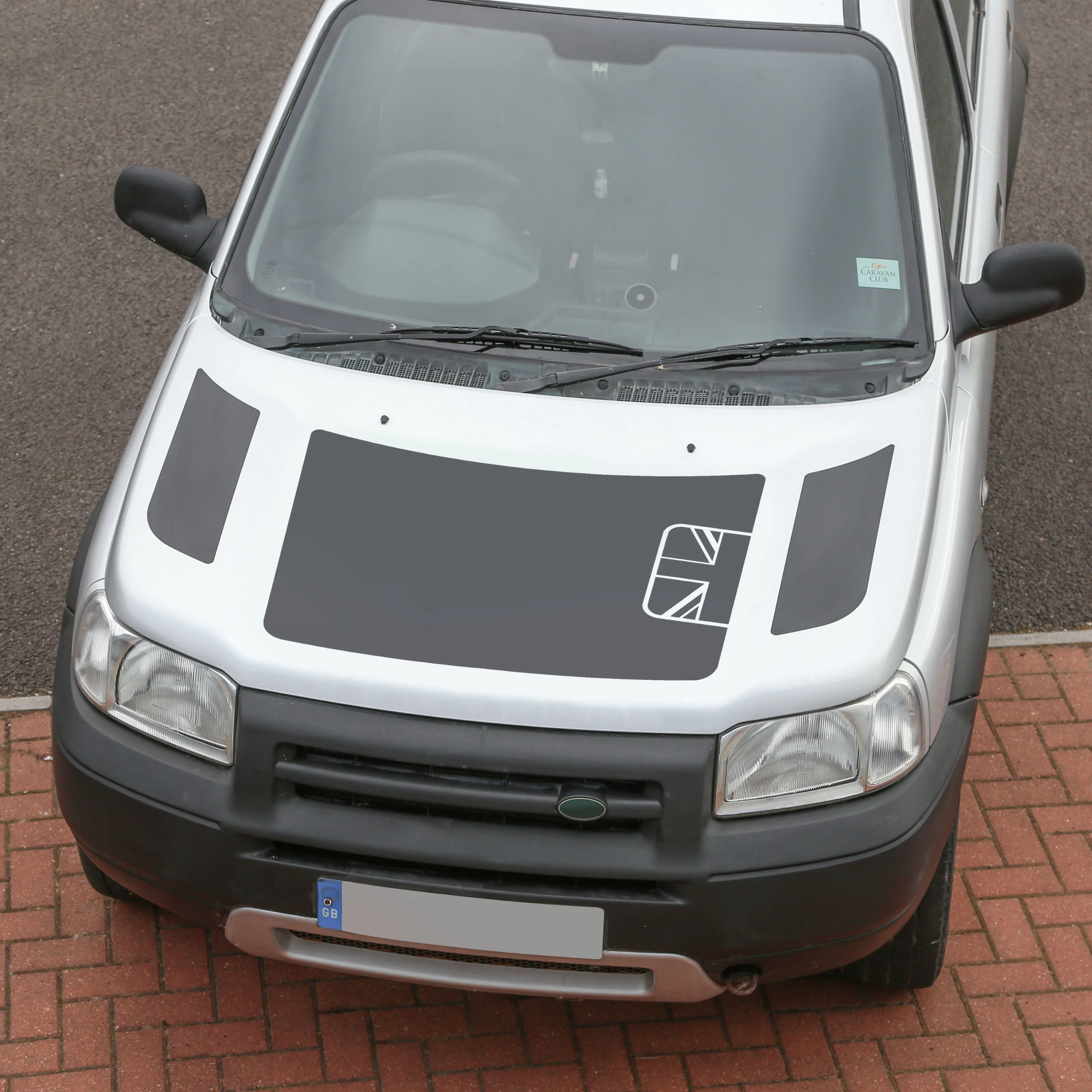 Bonnet Decal Set - FL1 & Union Jack Inserts - for Land Rover Freelander 1 - Image 2