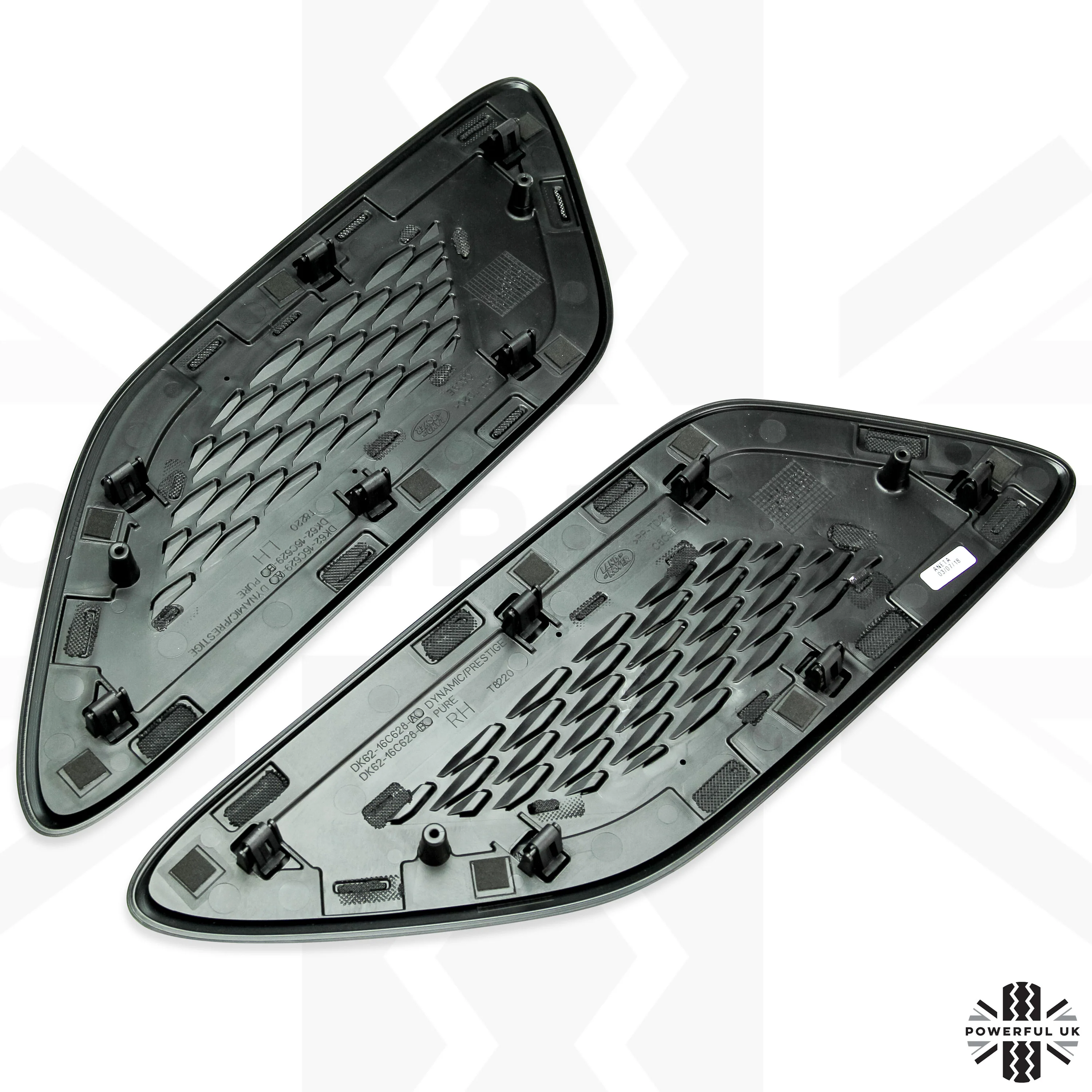 Bonnet Vents (2018) - Genuine - Gloss Black + Silver for Range Rover Sport - Image 6