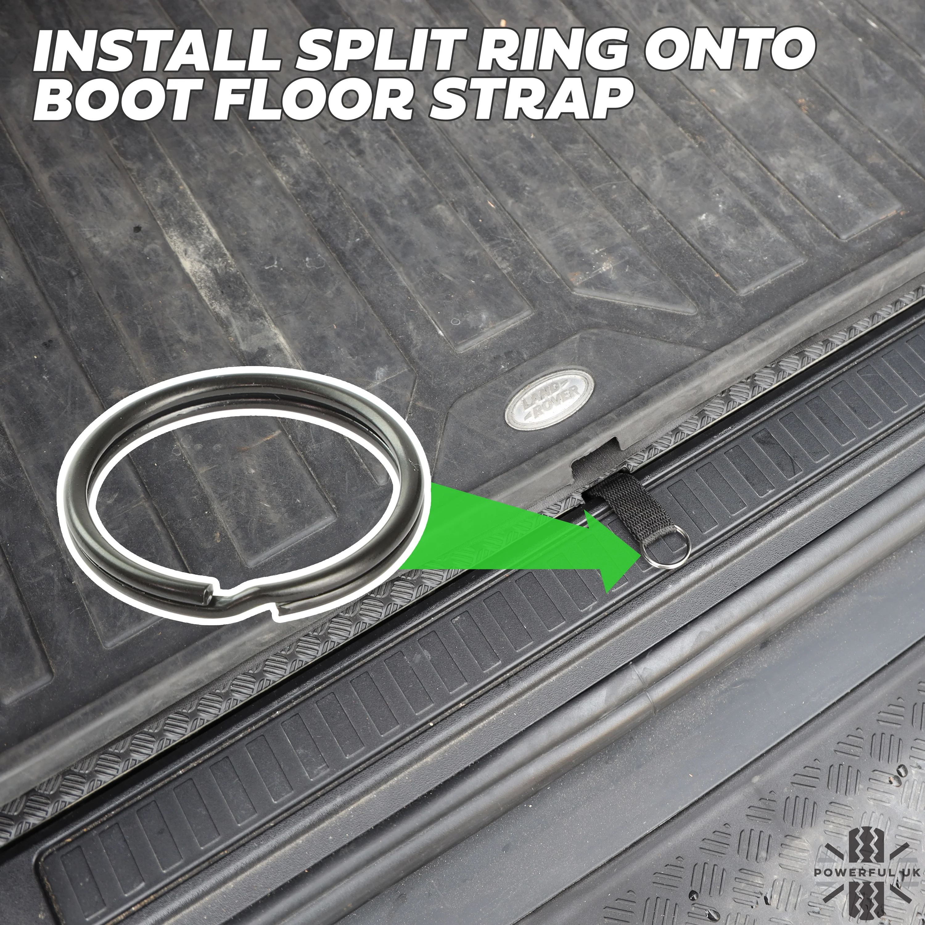 Boot Floor Retaining Clip for Wire Mesh Luggage Rack for Land Rover Defender L663 - Image 8