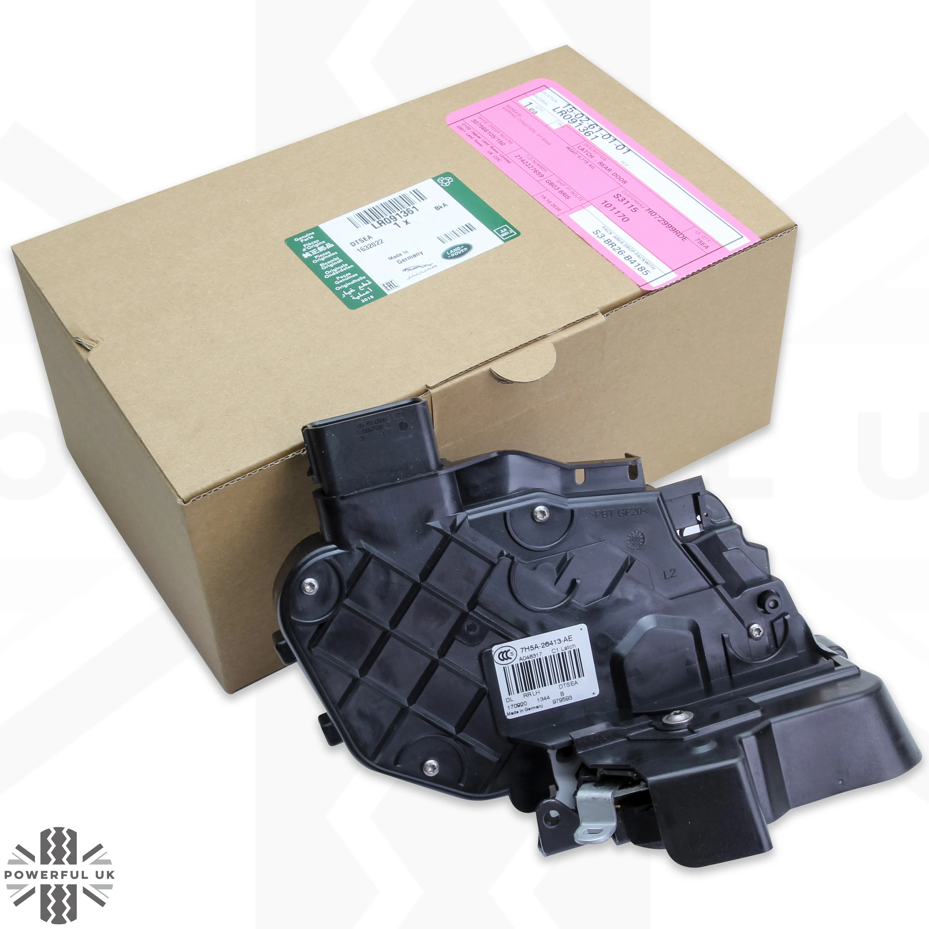 Central Locking Repair Kit for Rear LH door lock on Land Rover Freelander 2 - Image 3