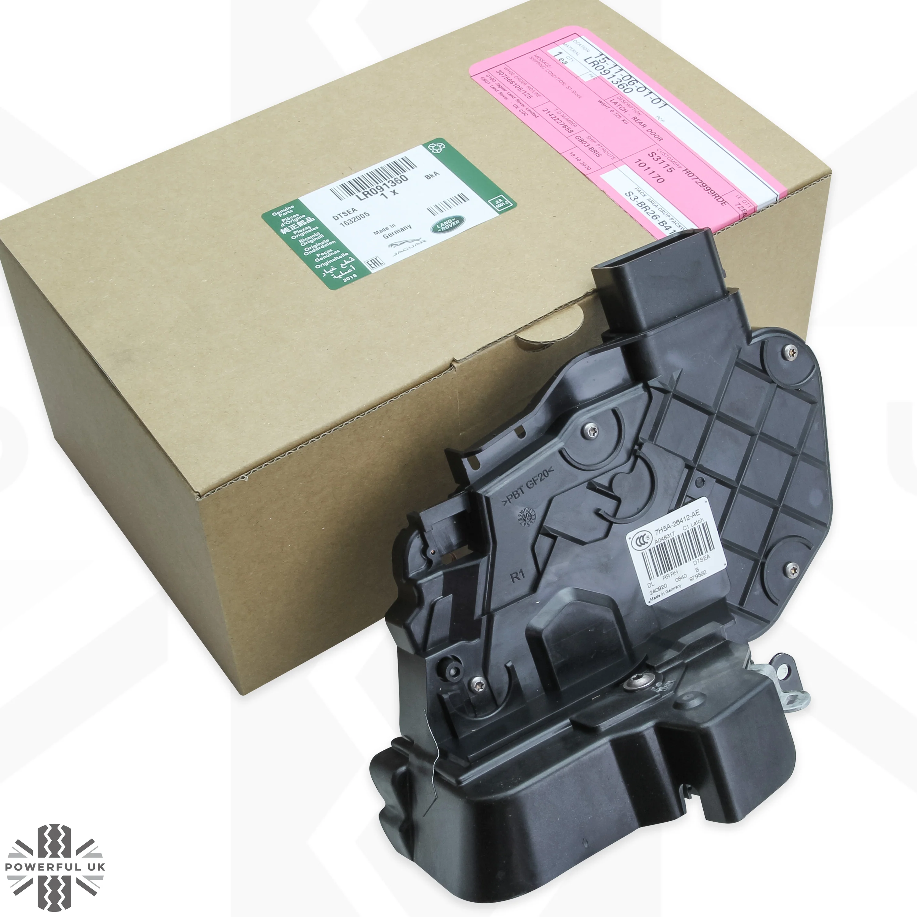 Central Locking Repair Kit for Rear RH door lock on Land Rover Freelander 2 - Image 3