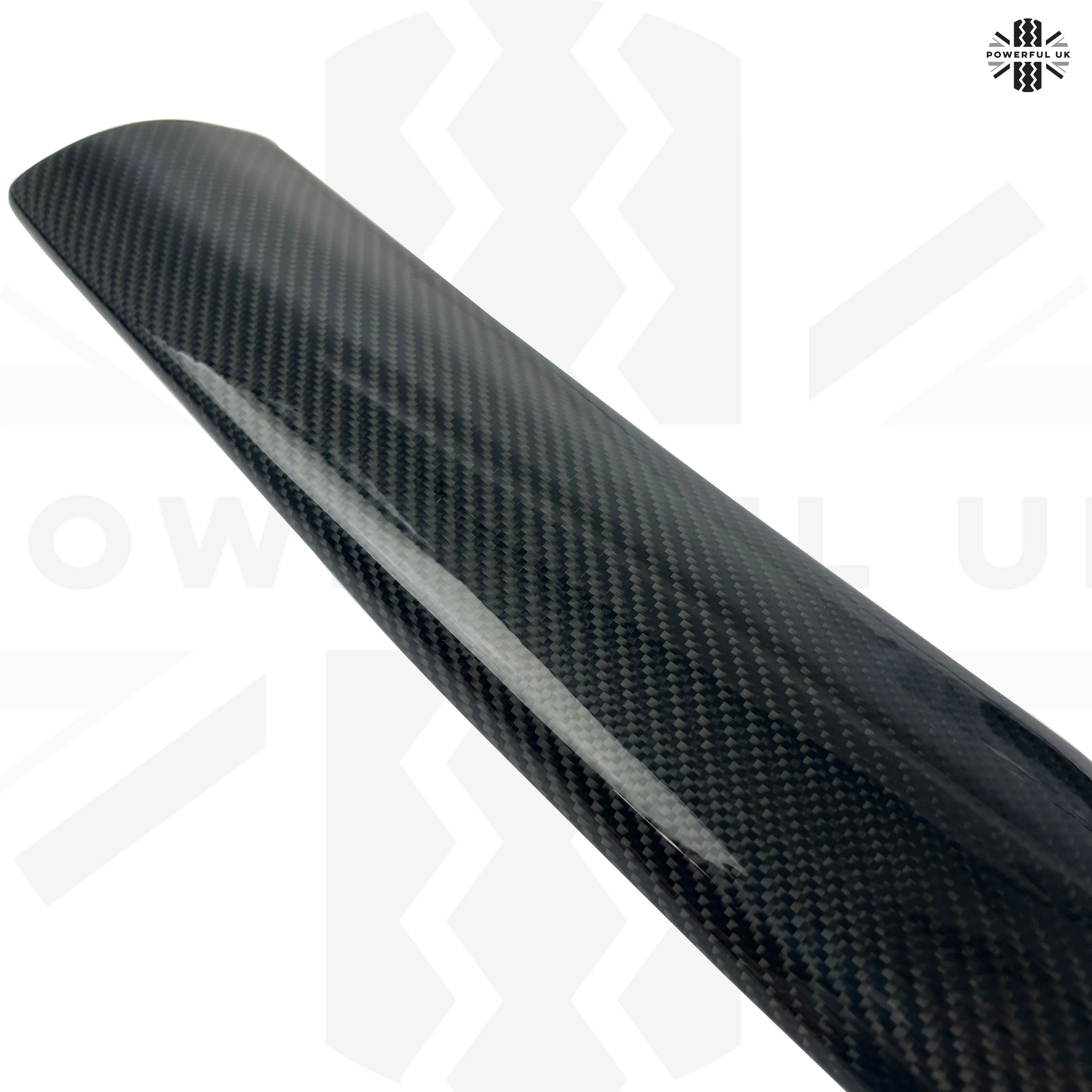 Centre Console Dash Pillars Black Carbon for Range Rover L322 - Pair - Image 3