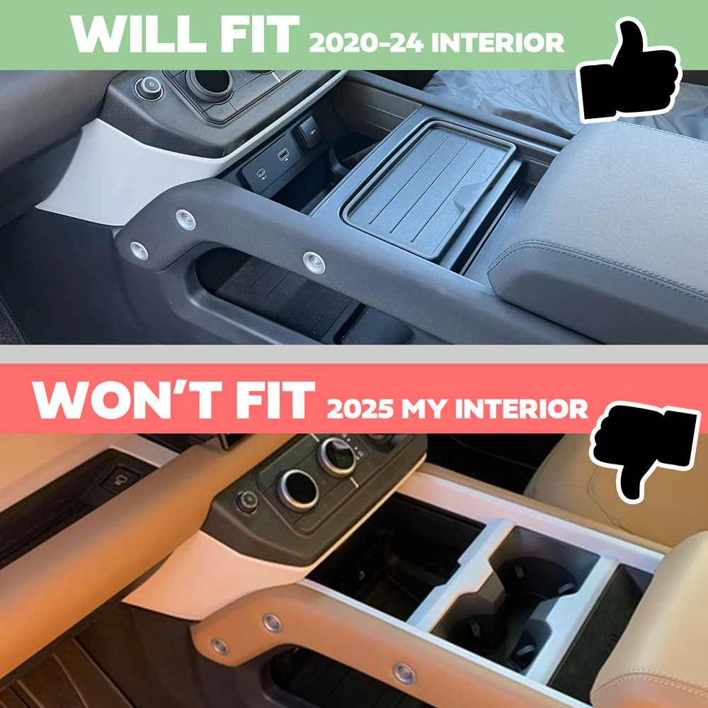 Centre Console MagSafe Charger Holder for Land Rover Defender L663 - Early Type - Image 4