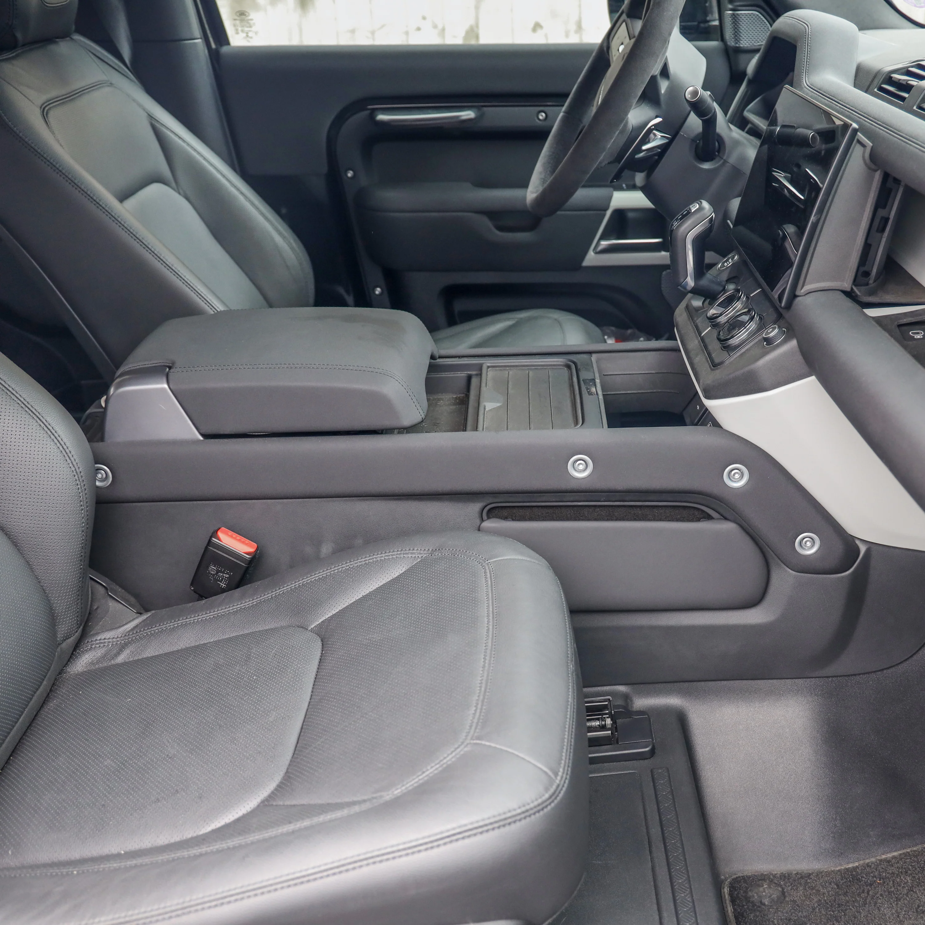 Centre Console Storage Panel for Land Rover Defender L663 in Lunar Grey - Right - Image 5