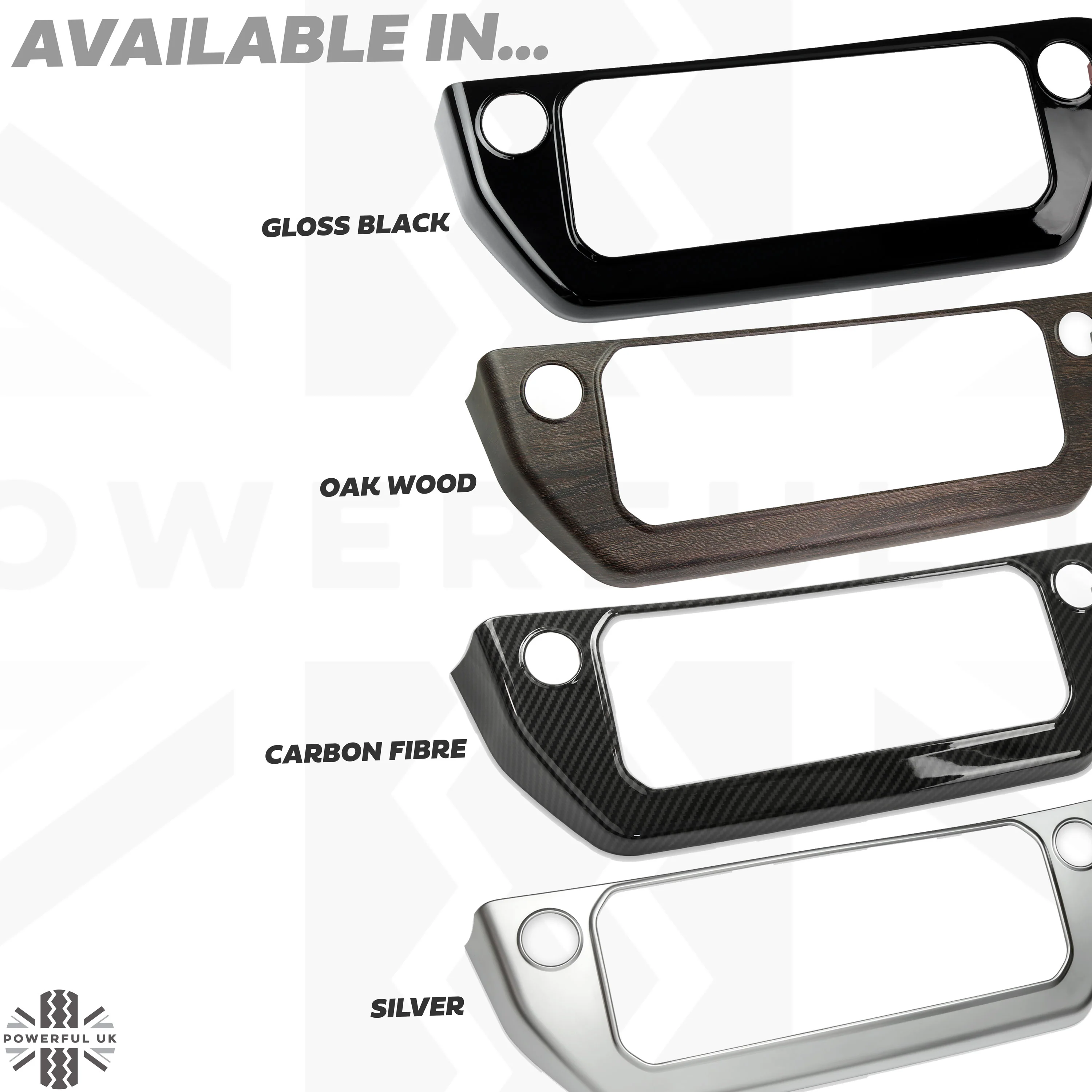 Centre Dash Cover Trim - Carbon Fibre - for Land Rover Defender L663 - Image 9