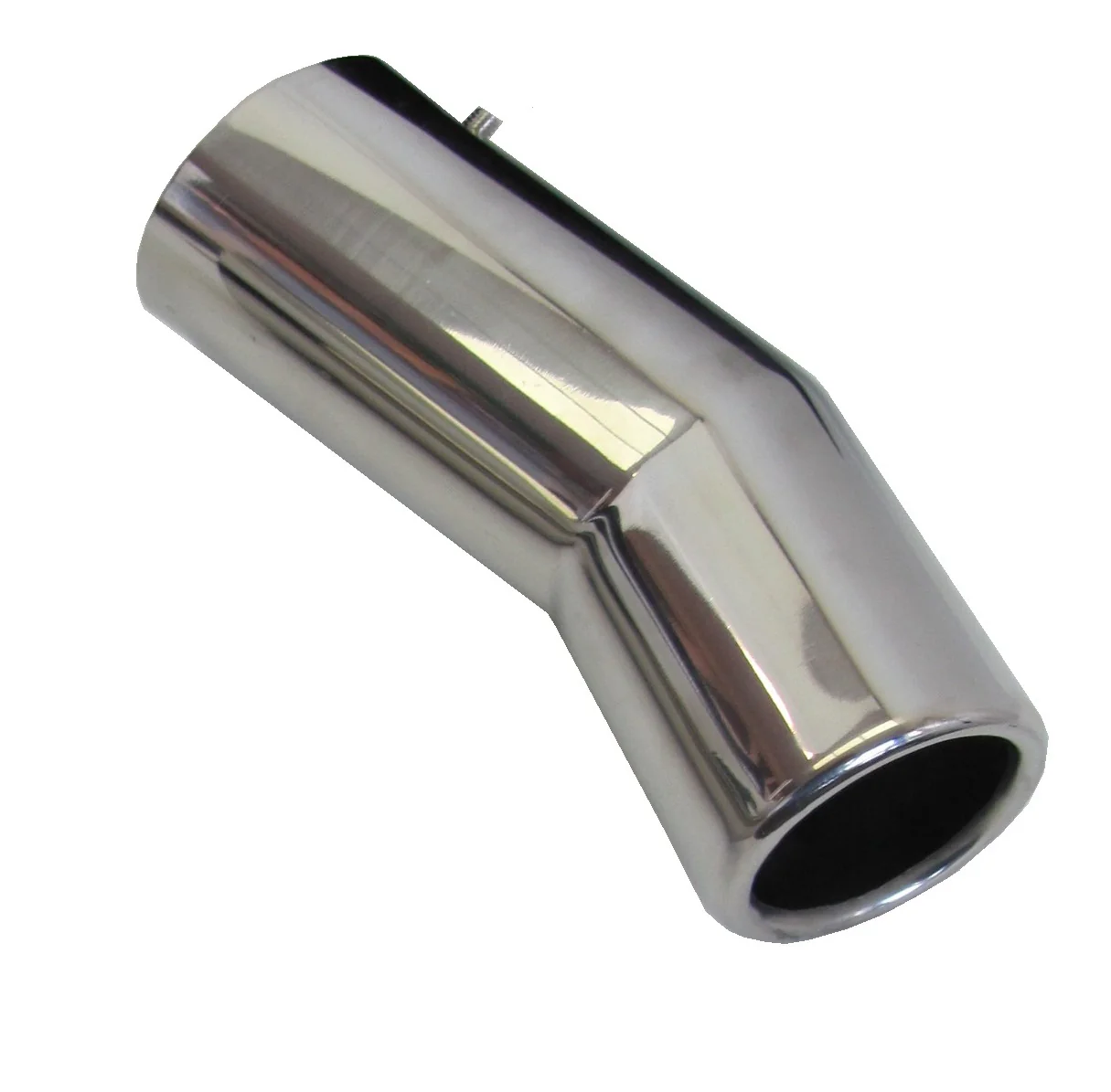 Chrome Single Exhaust Tip - Petrol  - for Land Rover Freelander 1 1.8L - Image 2